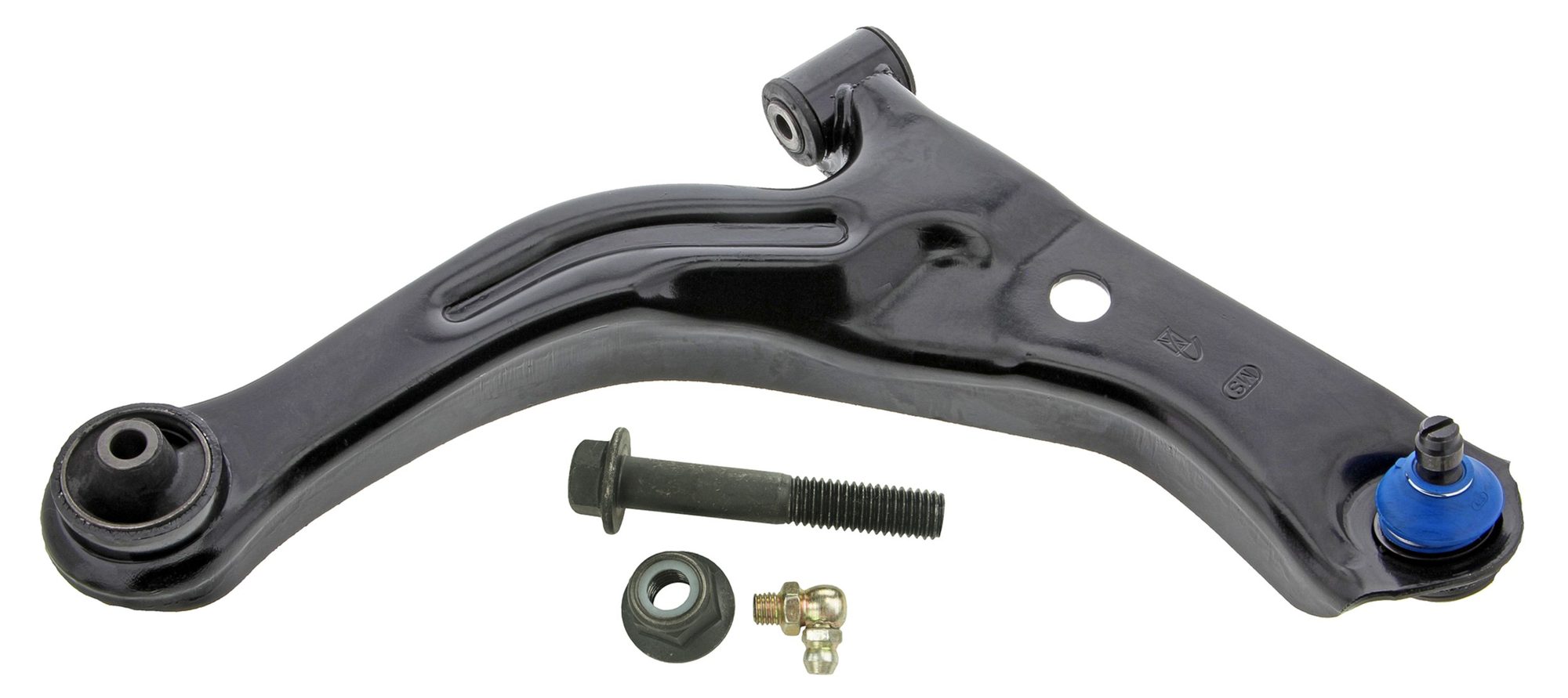 Front Right Lower Suspension Control Arm and Ball Joint Assembly | Mevotech Supreme CMK80397 Fits Ford Mazda — image 4