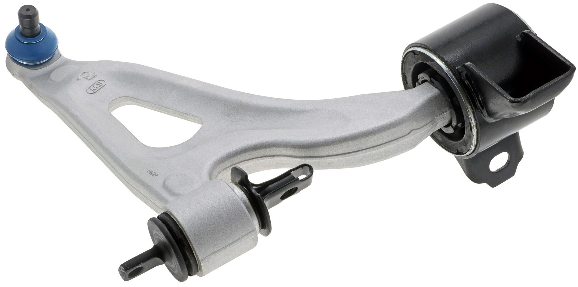 Front Right Lower Suspension Control Arm and Ball Joint Assembly | Mevotech Supreme CMK80724 Fits Ford Mercury — image 5