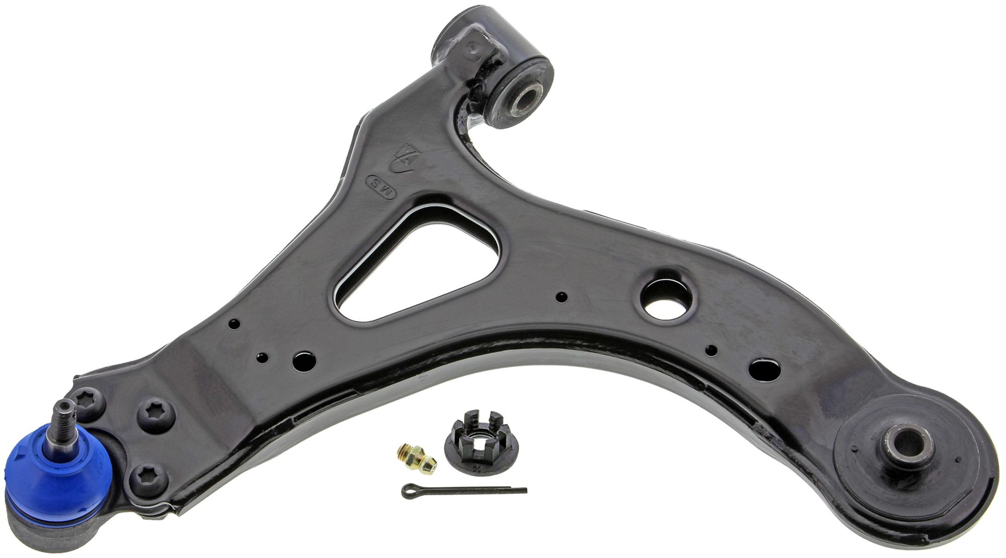 Front Right Lower Suspension Control Arm and Ball Joint Assembly | Mevotech Supreme CMS501028 Fits Chevrolet Pontiac Buick — image 5