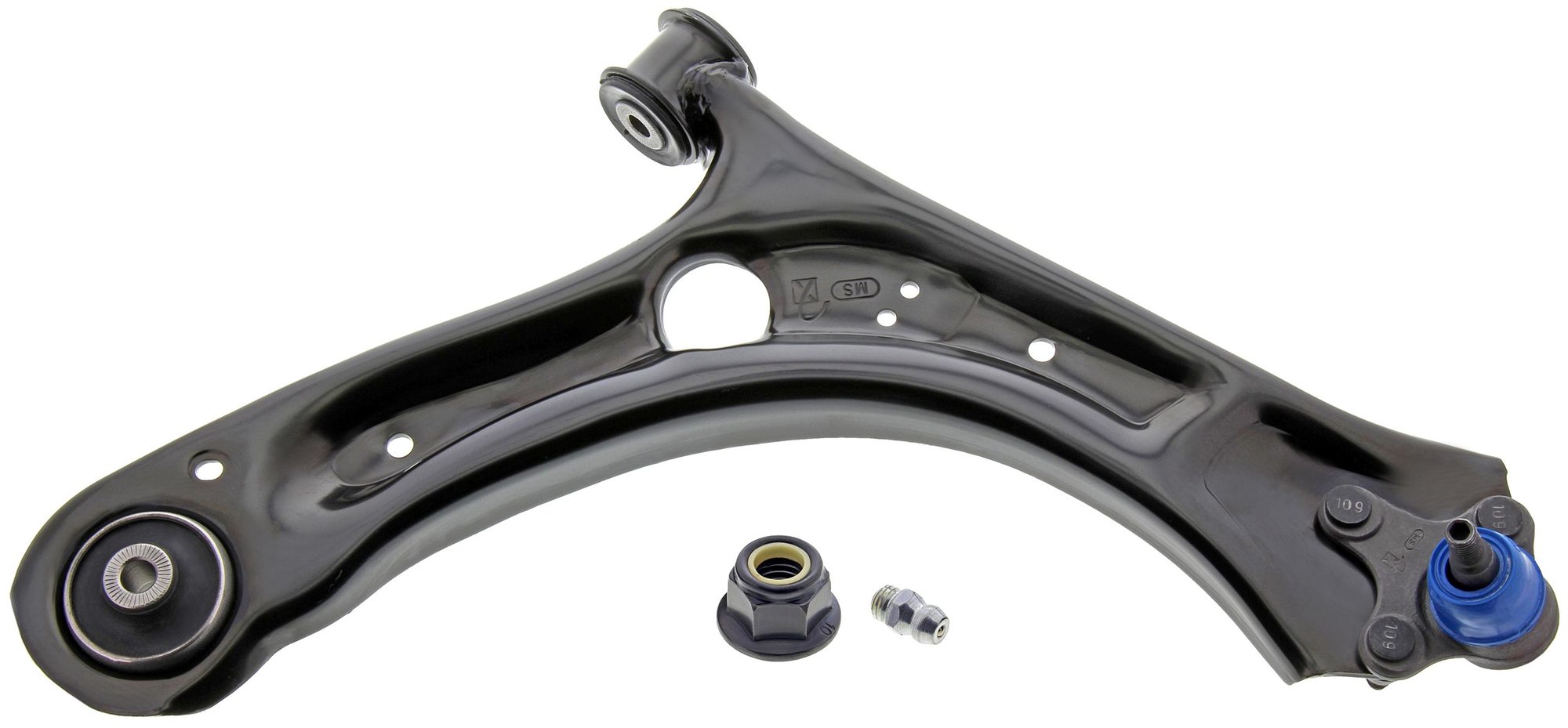 Front Right Lower Suspension Control Arm and Ball Joint Assembly | Mevotech Supreme CMS70181 Fits Volkswagen — image 6