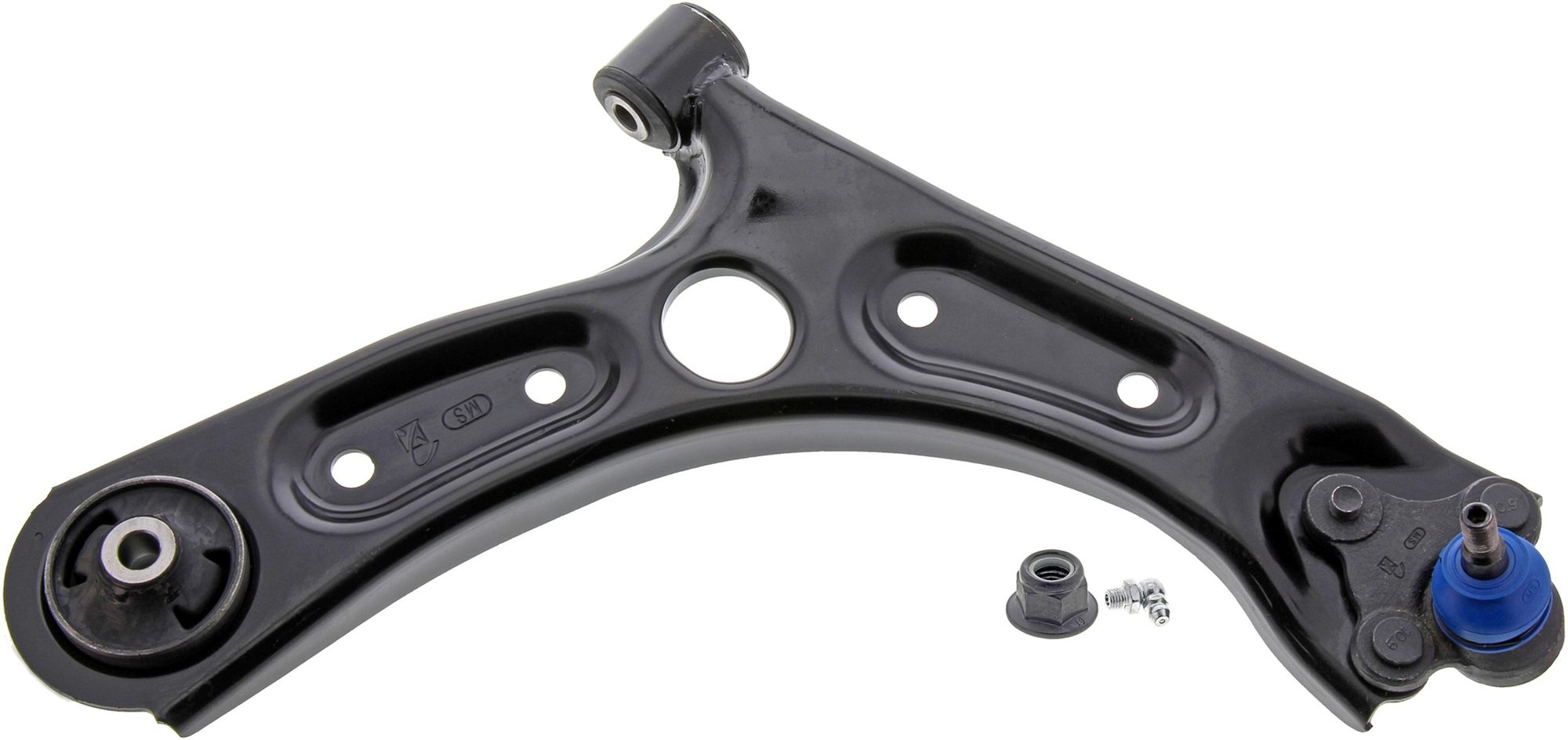 Front Right Lower Suspension Control Arm and Ball Joint Assembly | Mevotech Supreme CMS801223 Fits Hyundai Kia — image 5