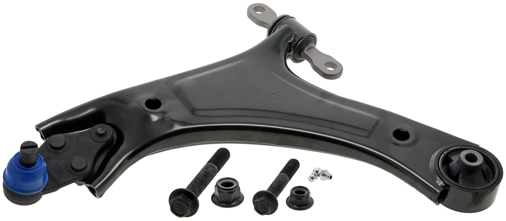 Front Left Lower Suspension Control Arm and Ball Joint Assembly | Mevotech Supreme CMS901293 Fits Hyundai Kia — image 4