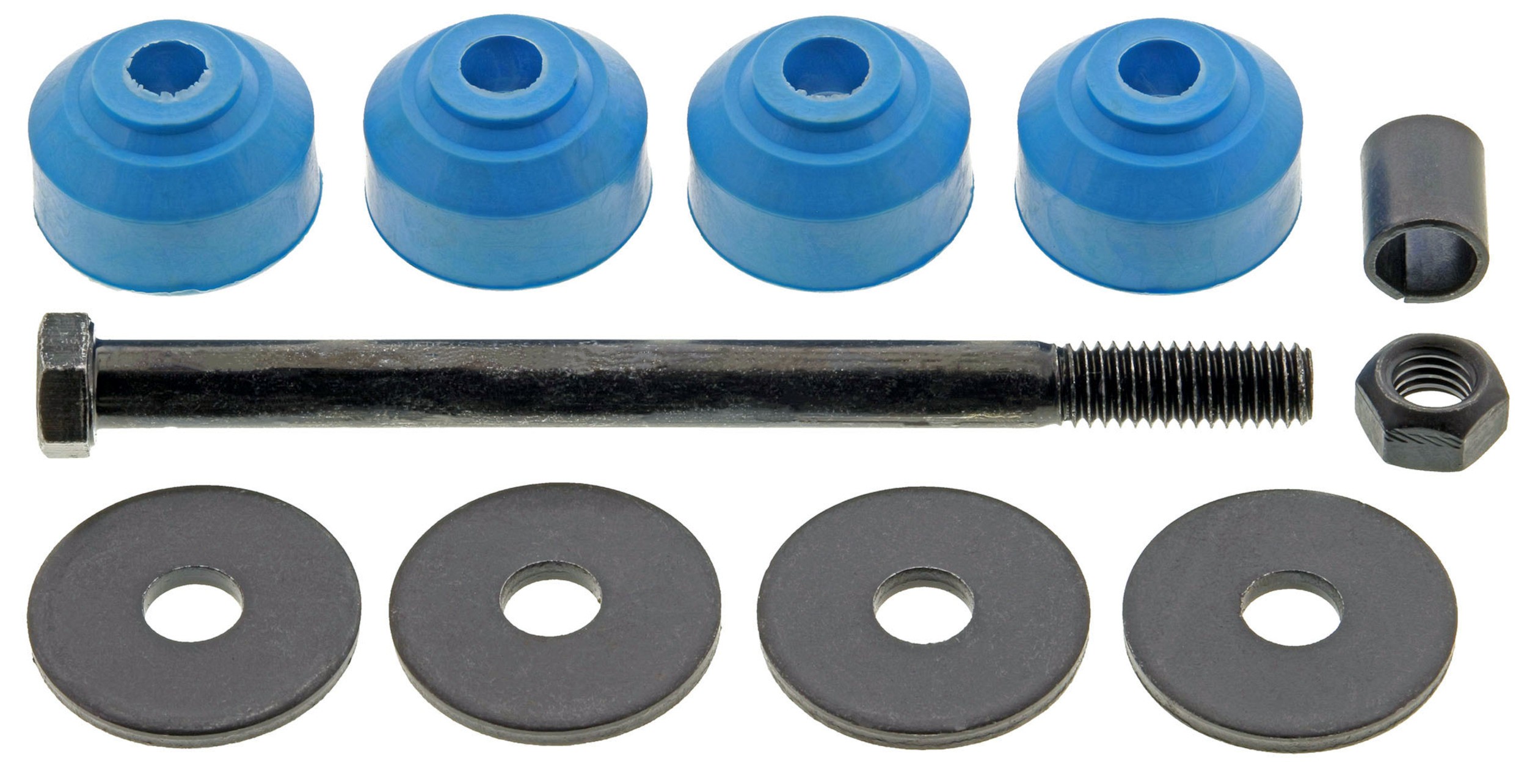 Front Suspension Stabilizer Bar Link Kit | Mevotech Supreme MK6600 Fits Chevrolet Pontiac GMC - 7