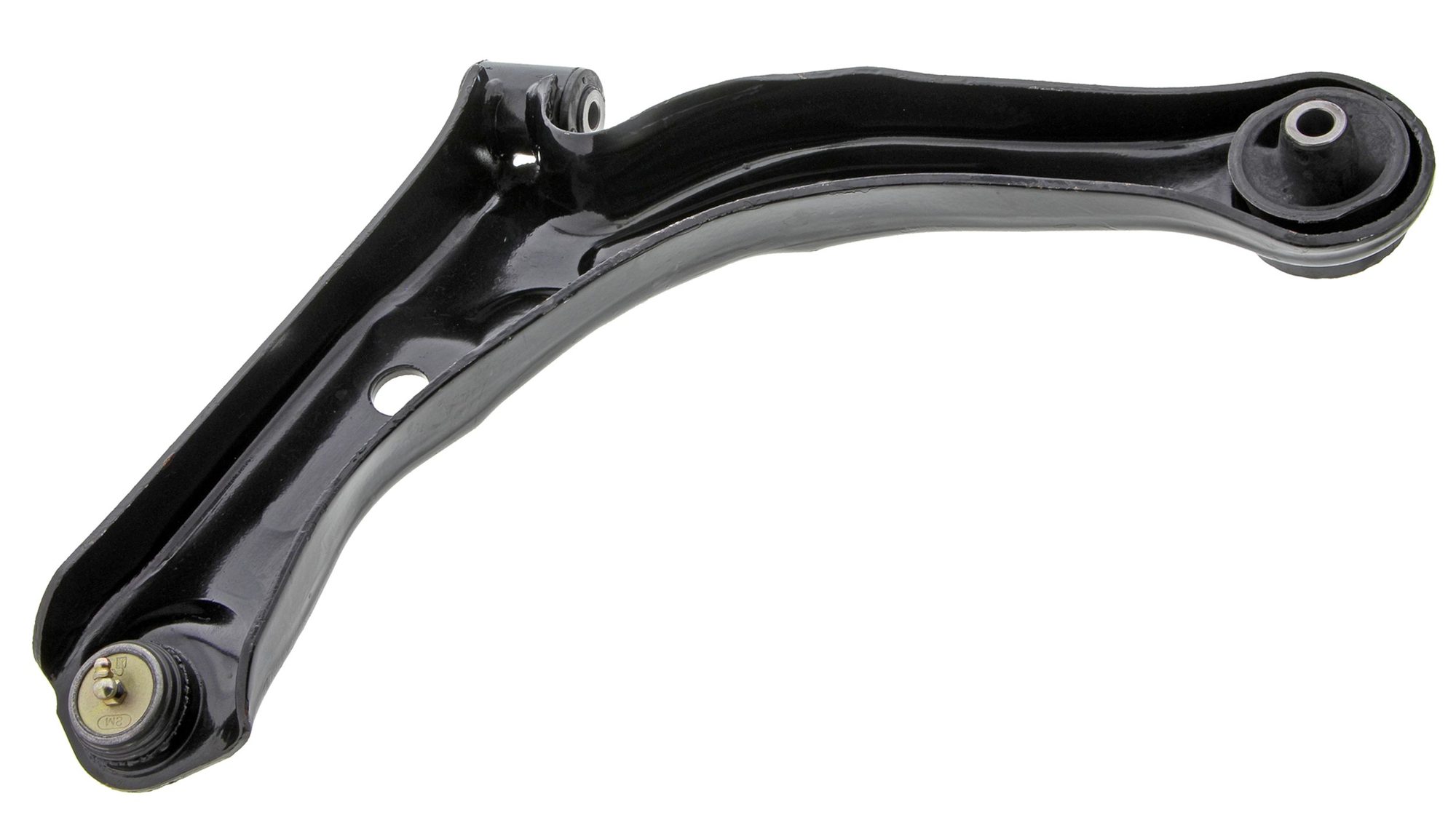 Front Left Lower Suspension Control Arm and Ball Joint Assembly | Mevotech Supreme CMK80398 Fits Ford Mazda — image 4