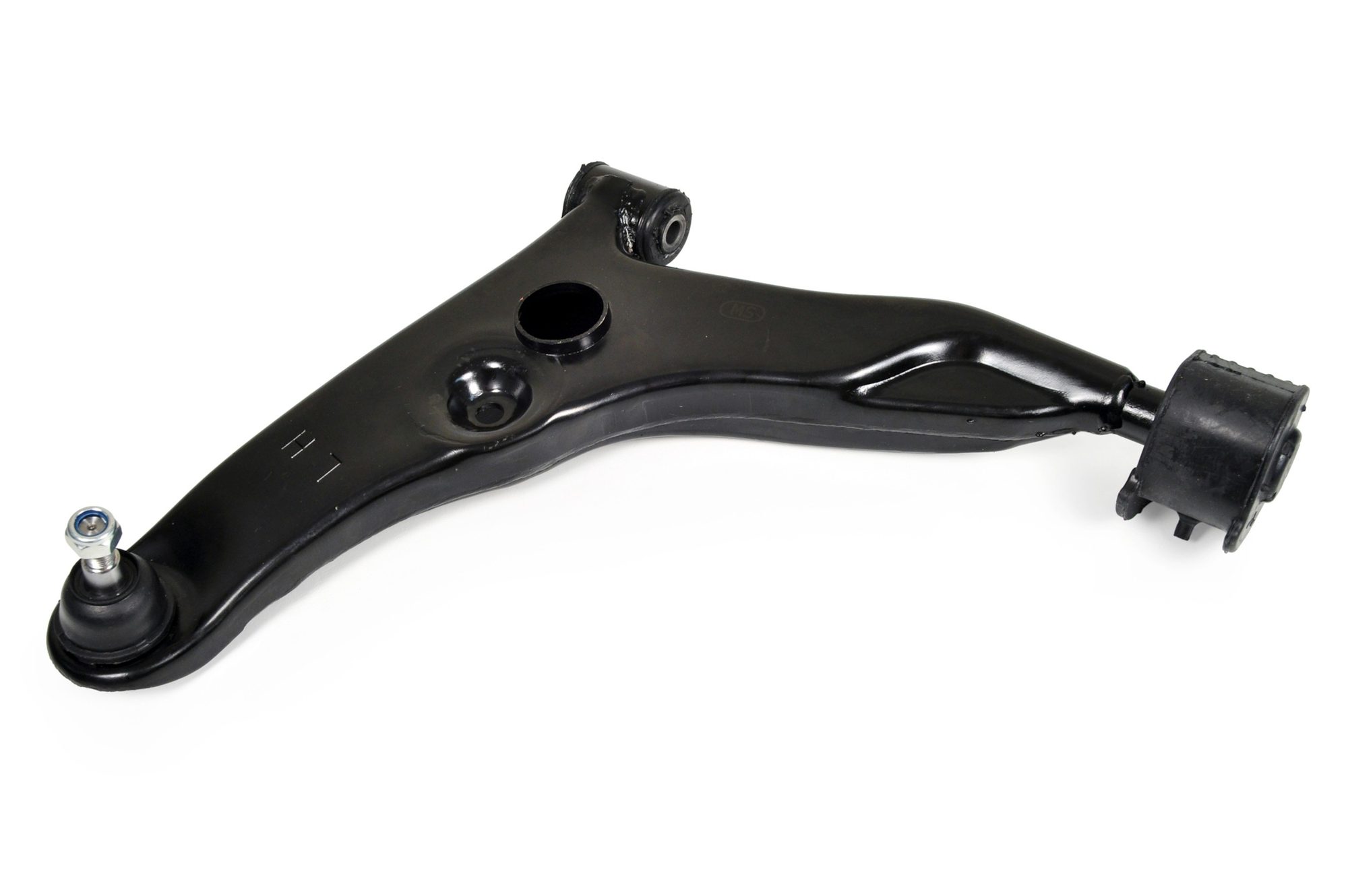 Front Left Lower Suspension Control Arm and Ball Joint Assembly | Mevotech Supreme CMS801013 Fits Mitsubishi Mirage 2000-2002