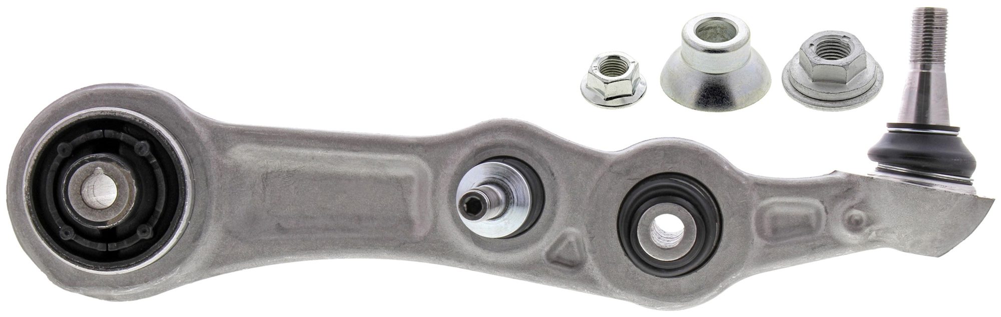 Front Right Lower Rearward Suspension Control Arm and Ball Joint Assembly | Mevotech Supreme CMS101549 Fits Mercedes-Benz — image 4
