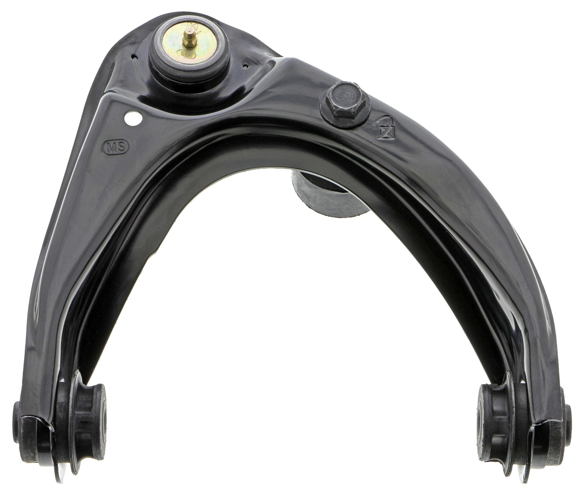 Front Left Upper Suspension Control Arm and Ball Joint Assembly | Mevotech Supreme CMS76107 Fits Ford Mazda Mercury — image 2