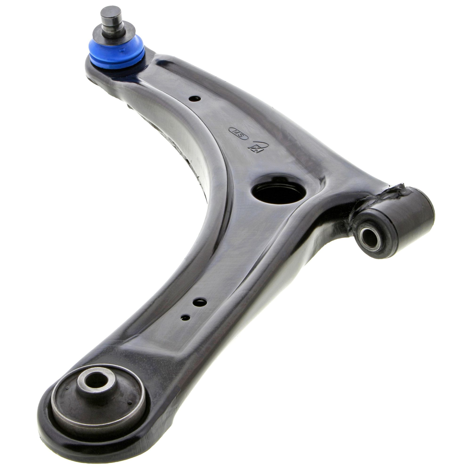 Front Left Lower Suspension Control Arm and Ball Joint Assembly | Mevotech Supreme CMS80170 Fits Mitsubishi — image 3