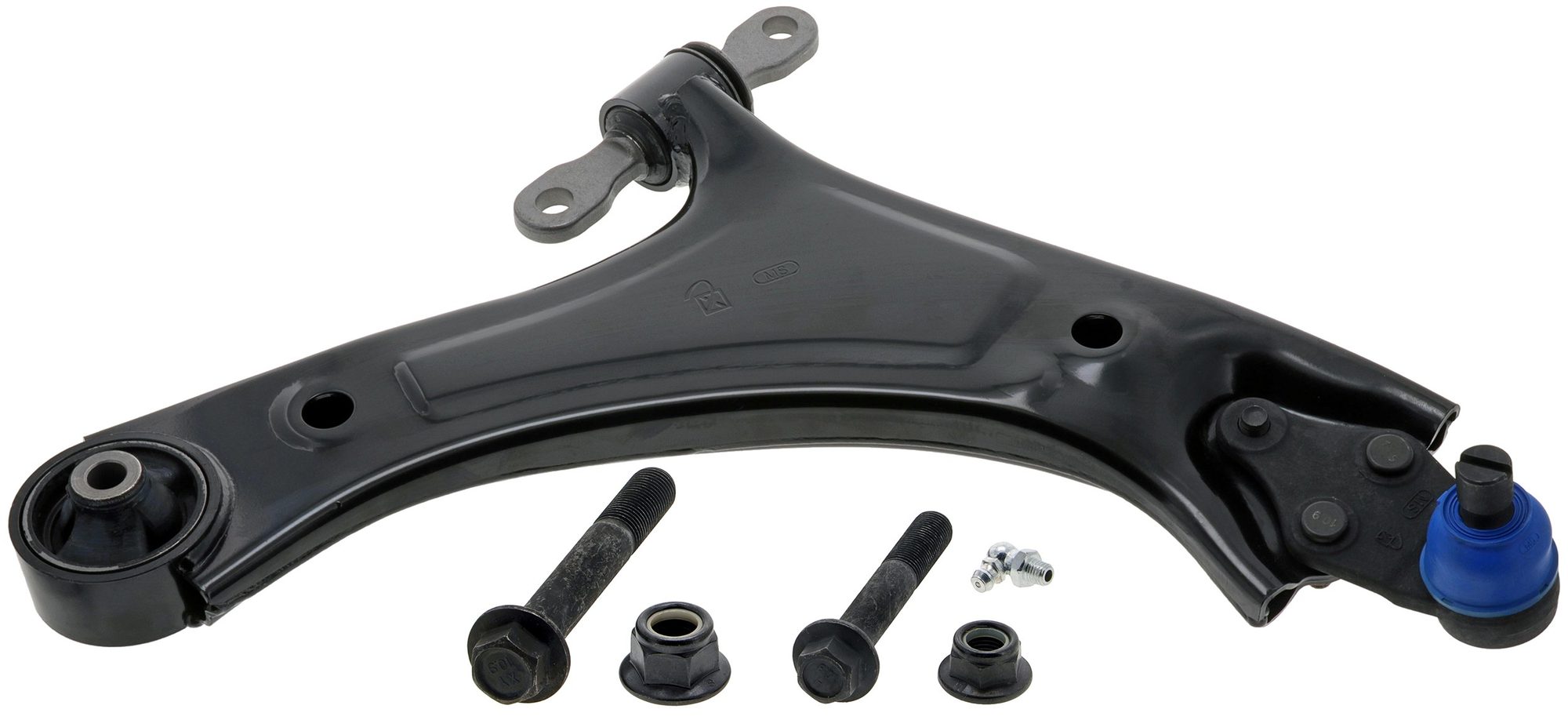 Front Right Lower Suspension Control Arm and Ball Joint Assembly | Mevotech Supreme CMS901294 Fits Hyundai Kia — image 6
