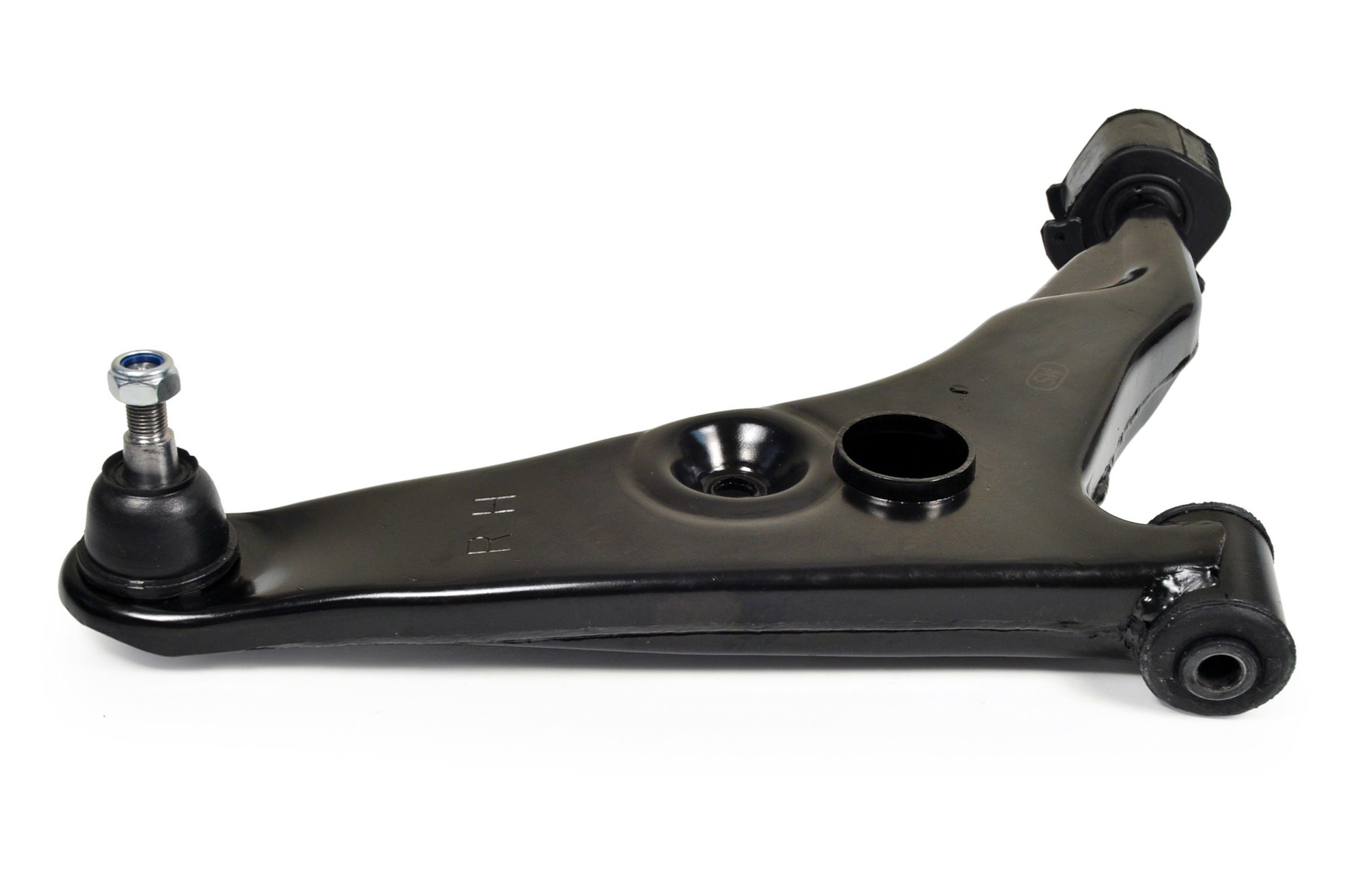 Front Right Lower Suspension Control Arm and Ball Joint Assembly | Mevotech Supreme CMS801014 Fits Mitsubishi Mirage 2000-2002 — image 4