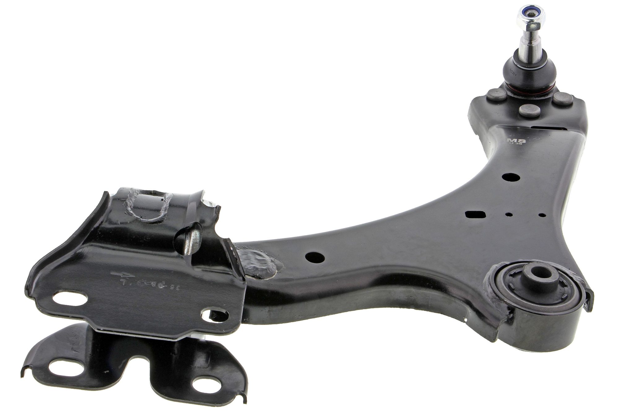 Front Left Lower Suspension Control Arm and Ball Joint Assembly | Mevotech Supreme CMS101061 Fits Volvo — image 3