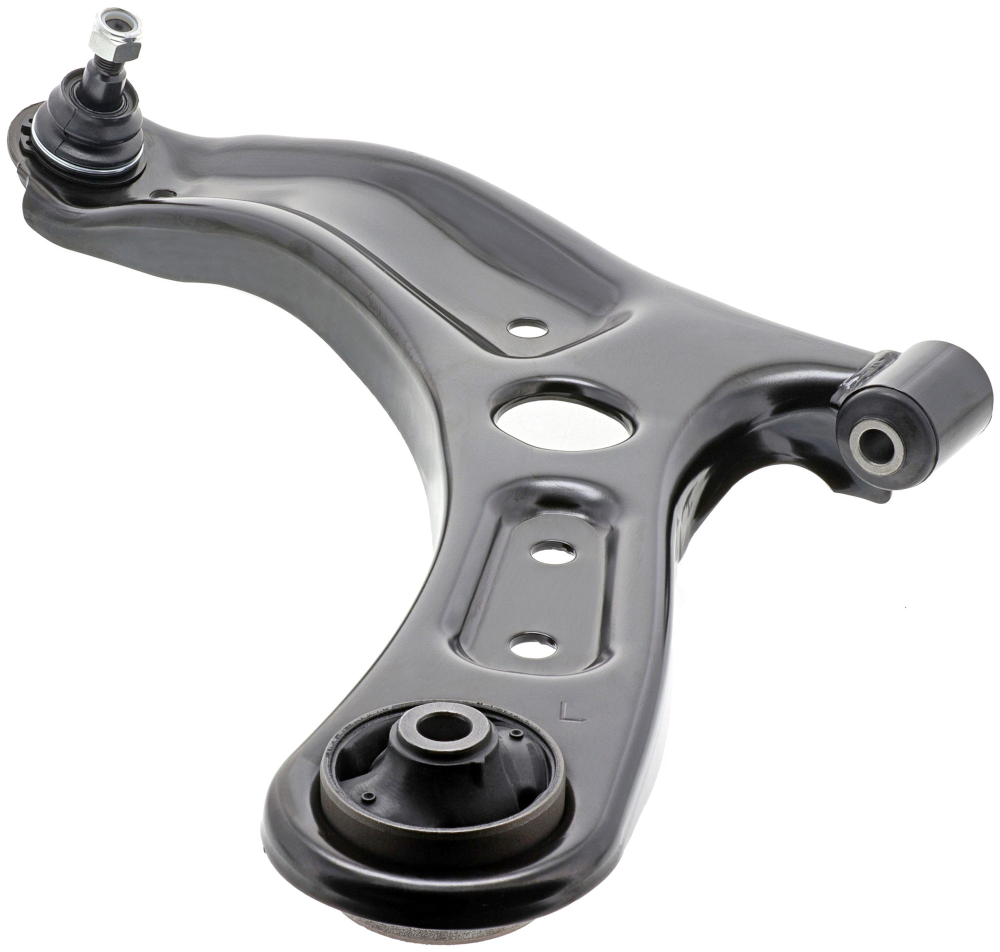 Front Left Lower Suspension Control Arm and Ball Joint Assembly | Mevotech Supreme CMS901260 Fits Kia Hyundai — image 3
