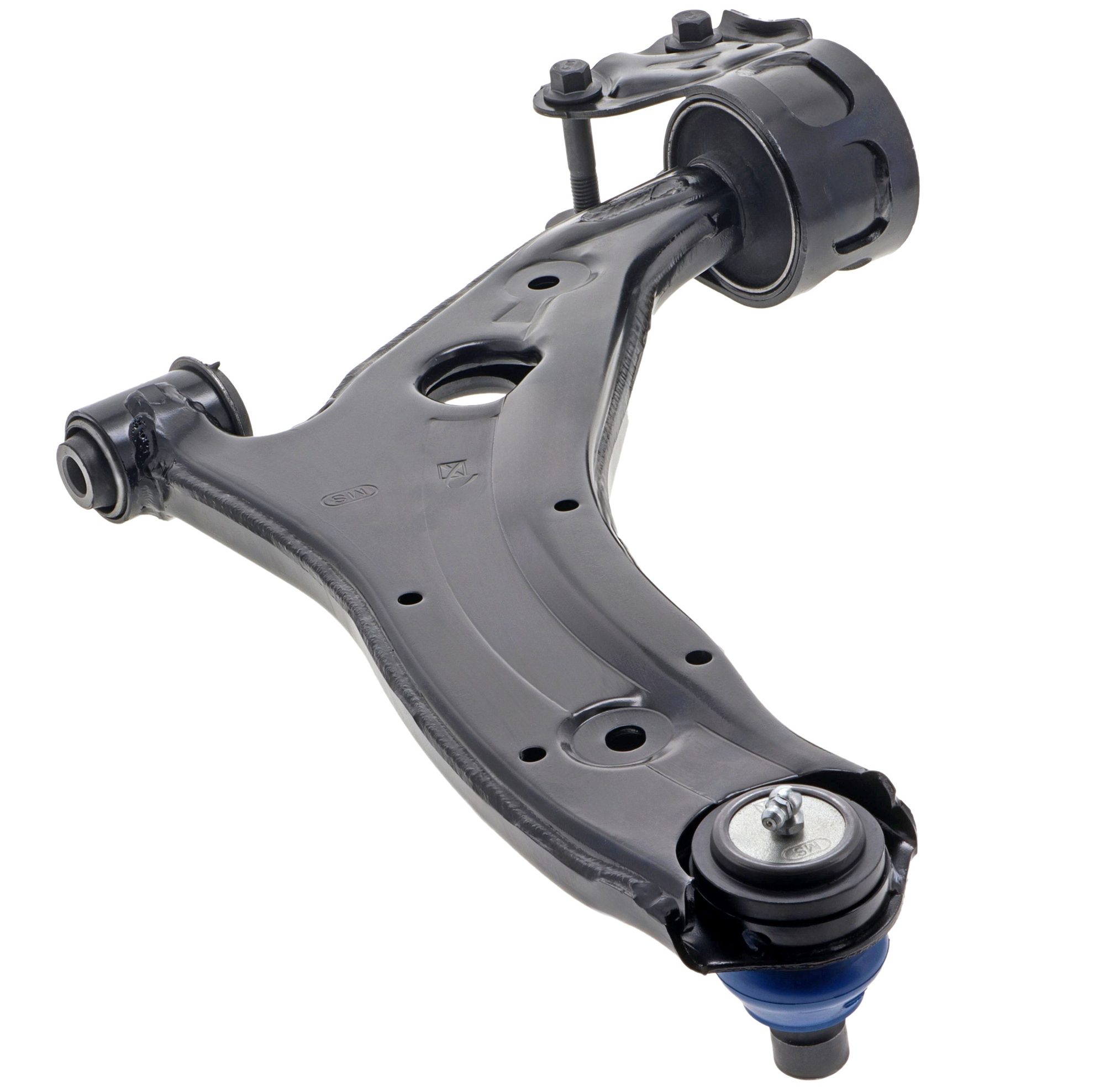 Front Right Lower Suspension Control Arm and Ball Joint Assembly | Mevotech Supreme CMS40131 Fits Ford Lincoln — image 2