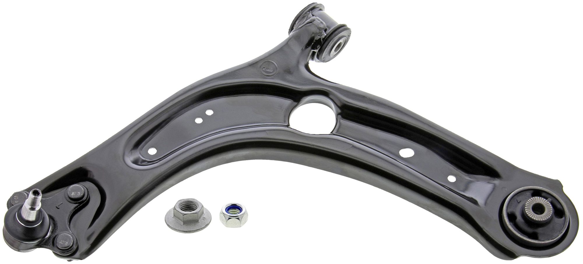 Front Left Lower Suspension Control Arm and Ball Joint Assembly | Mevotech Supreme CMS701166 Fits Audi Volkswagen — image 4