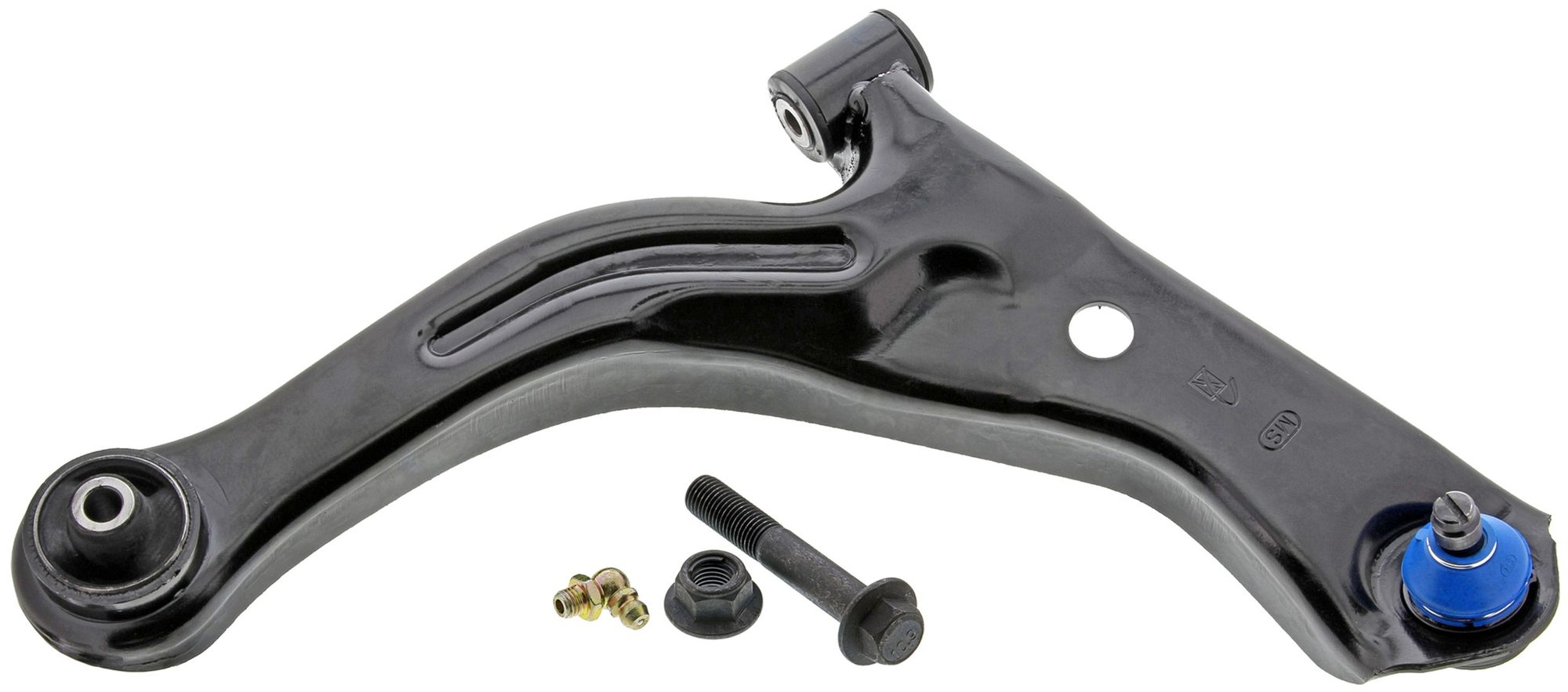 Front Right Lower Suspension Control Arm and Ball Joint Assembly | Mevotech Supreme CMK80399 Fits Ford Mercury Mazda — image 7