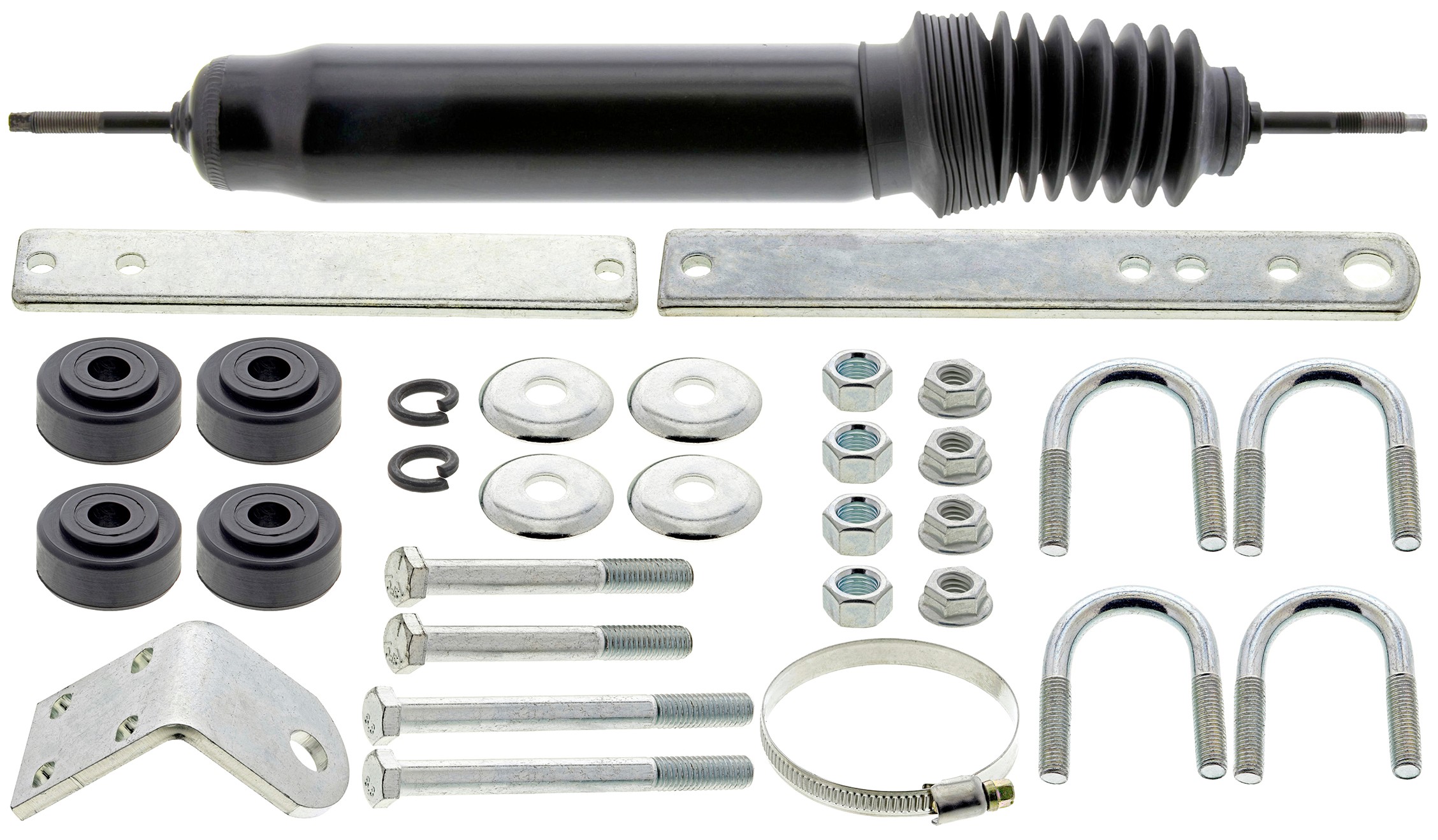 Front Steering Damper | Mevotech Supreme MS40016 Fits Ford - 2