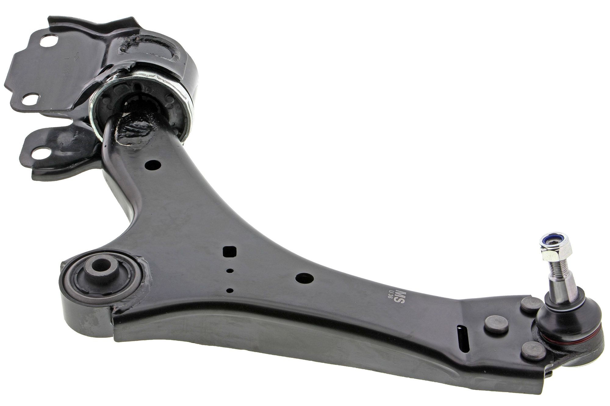 Front Left Lower Suspension Control Arm and Ball Joint Assembly | Mevotech Supreme CMS101061 Fits Volvo — image 4