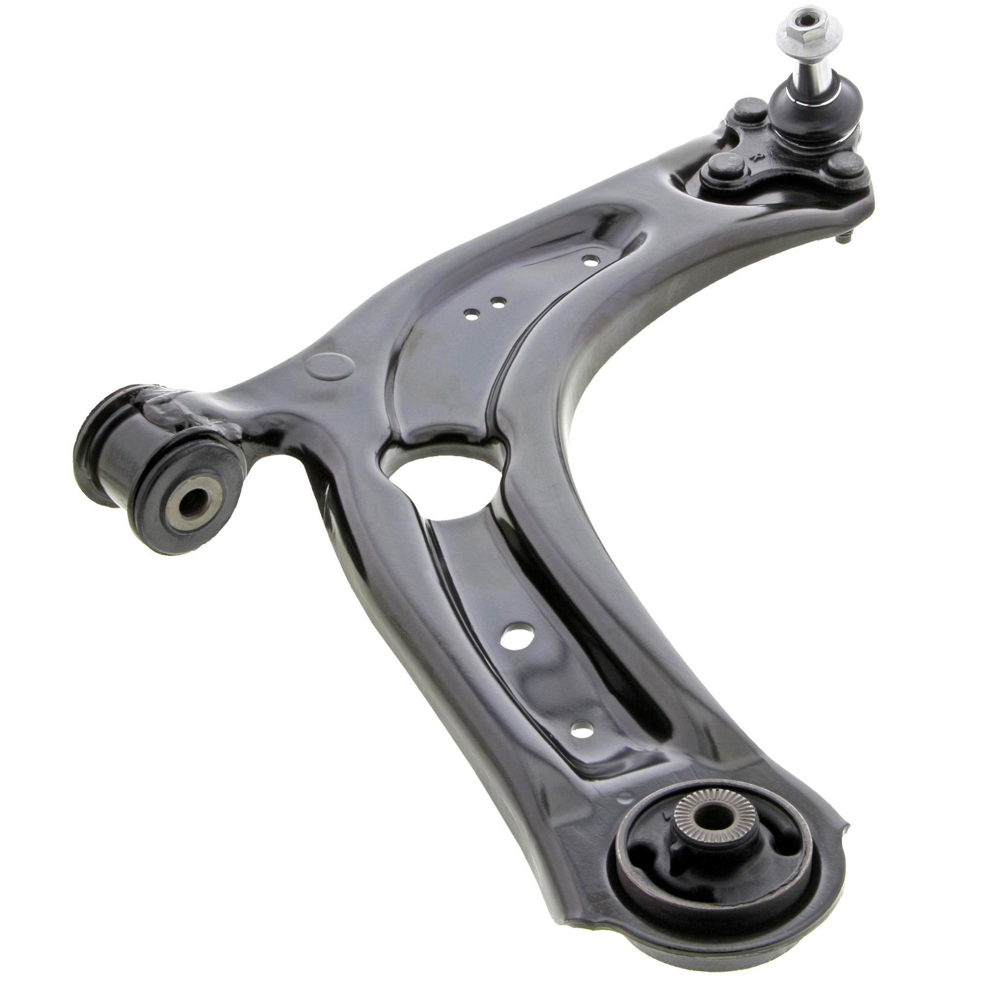 Front Right Lower Suspension Control Arm and Ball Joint Assembly | Mevotech Supreme CMS701167 Fits Audi Volkswagen — image 3