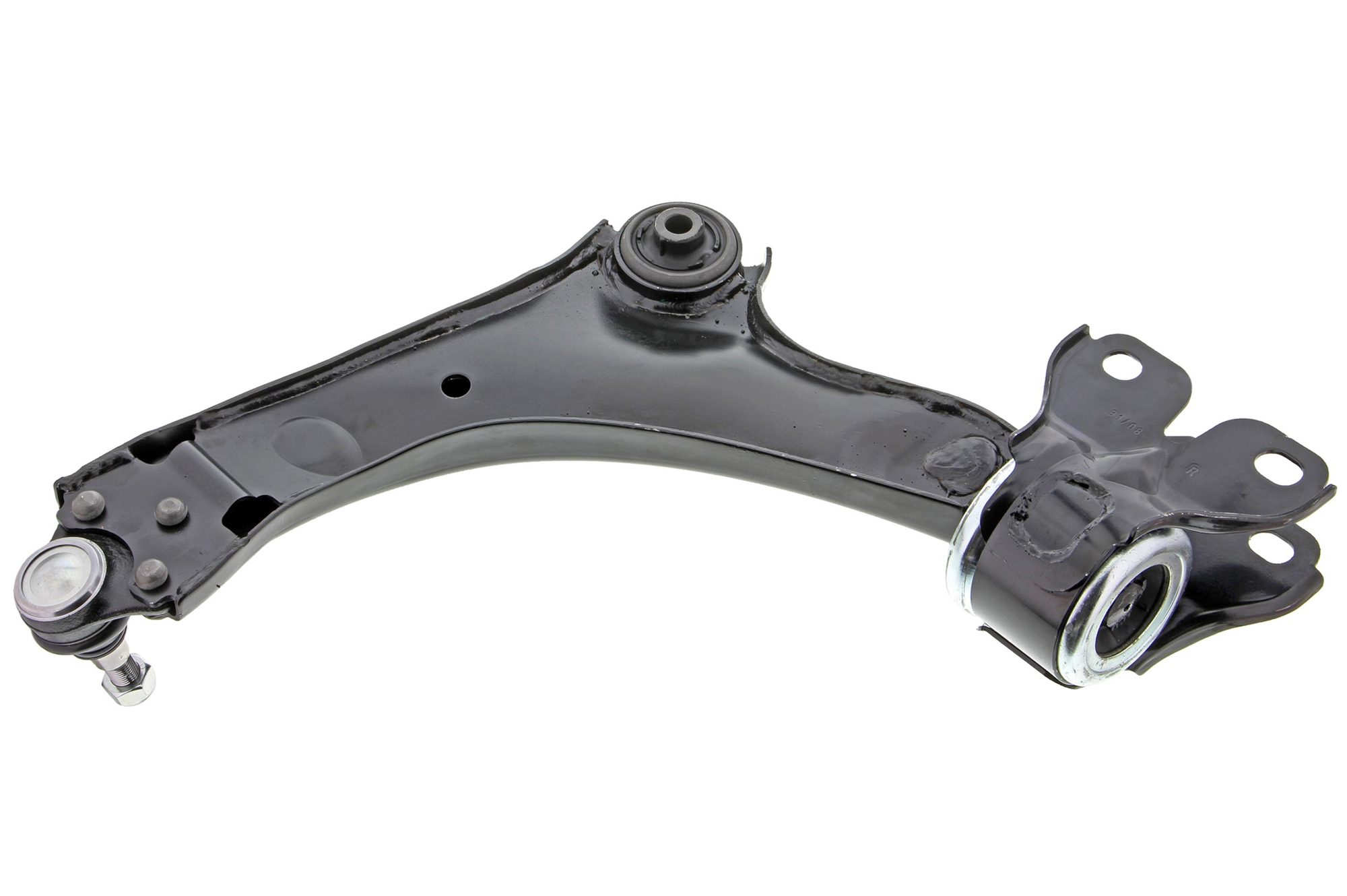 Front Right Lower Suspension Control Arm and Ball Joint Assembly | Mevotech Supreme CMS101062 Fits Volvo — image 2