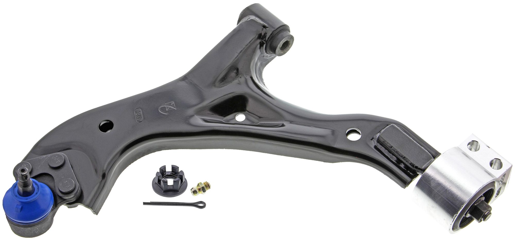 Front Left Lower Suspension Control Arm and Ball Joint Assembly | Mevotech Supreme CMS50163 Fits Saturn Chevrolet Pontiac — image 4