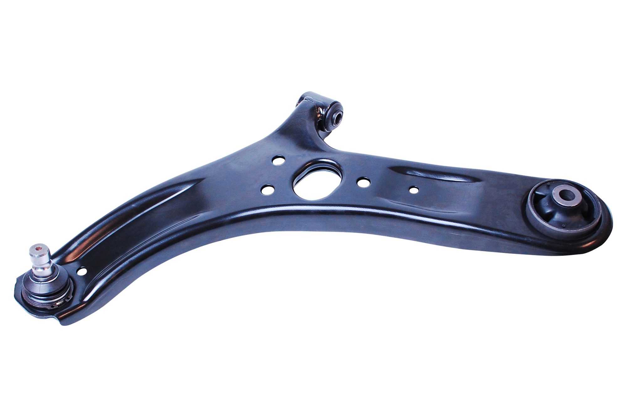 Front Left Lower Suspension Control Arm and Ball Joint Assembly | Mevotech Supreme CMS901163 Fits Kia Rio 2012-2017