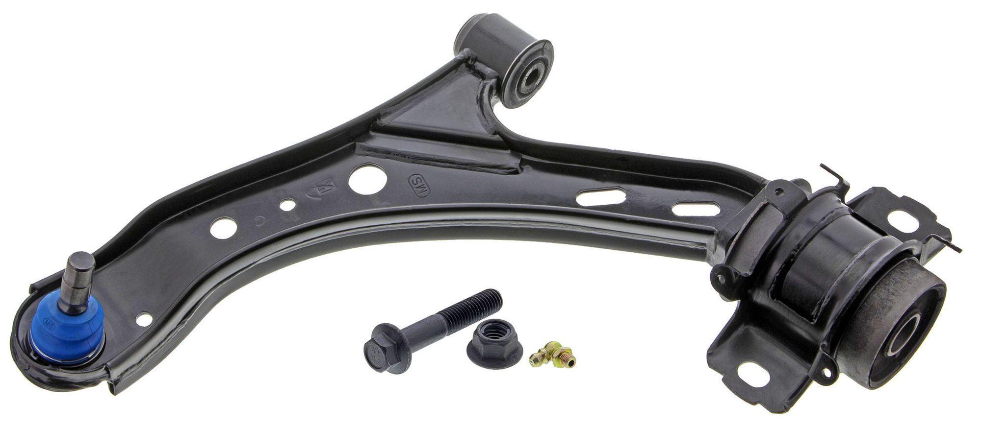 Front Left Lower Suspension Control Arm and Ball Joint Assembly | Mevotech Supreme CMK80727 Fits Ford Mustang 2005-2010 — image 6