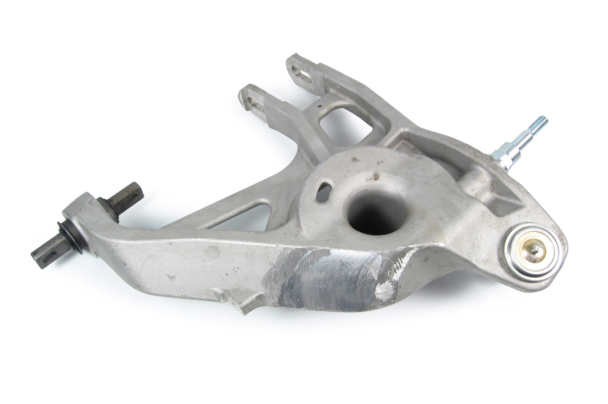 Rear Left Lower Suspension Control Arm and Ball Joint Assembly | Mevotech Supreme CMK80351 Fits Pontiac Buick Chevrolet — image 2