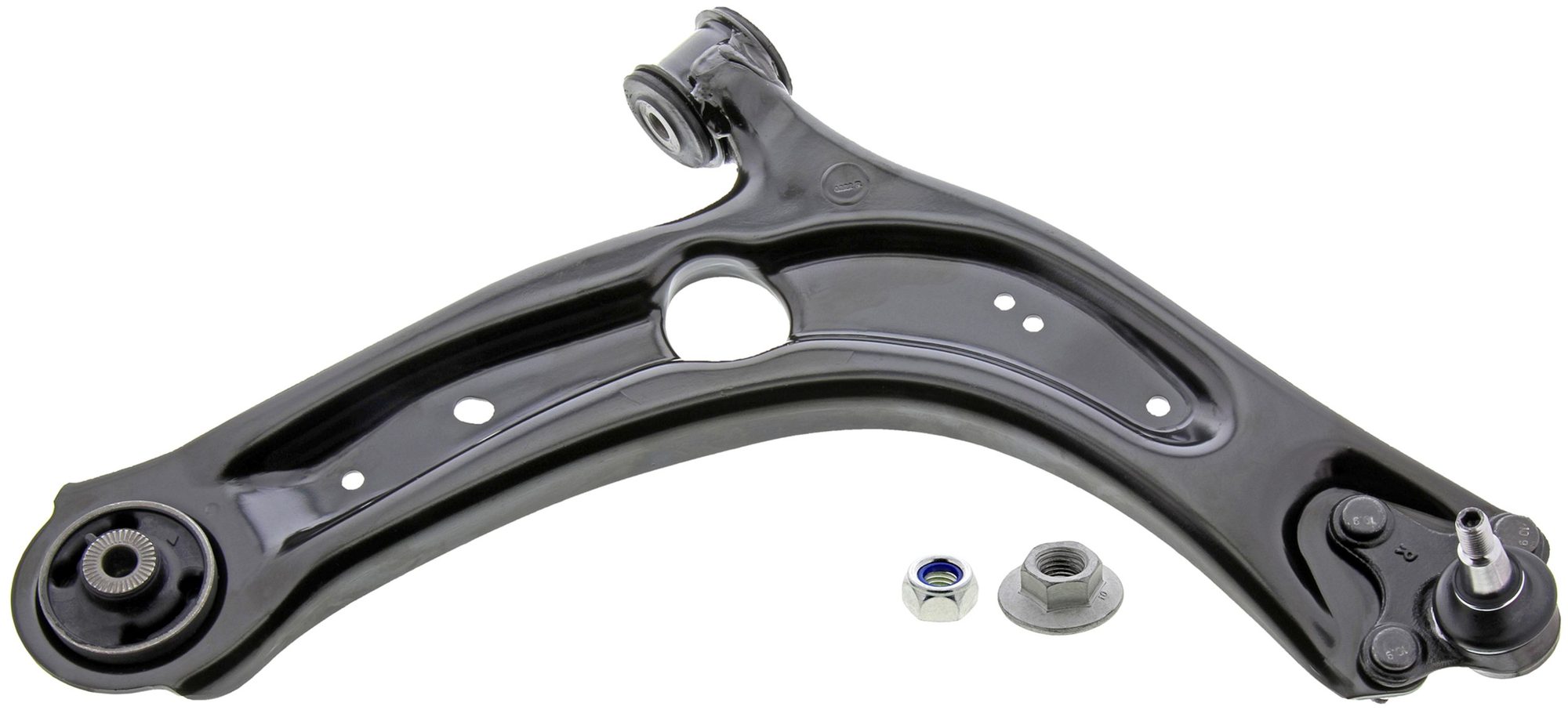 Front Right Lower Suspension Control Arm and Ball Joint Assembly | Mevotech Supreme CMS701167 Fits Audi Volkswagen — image 6