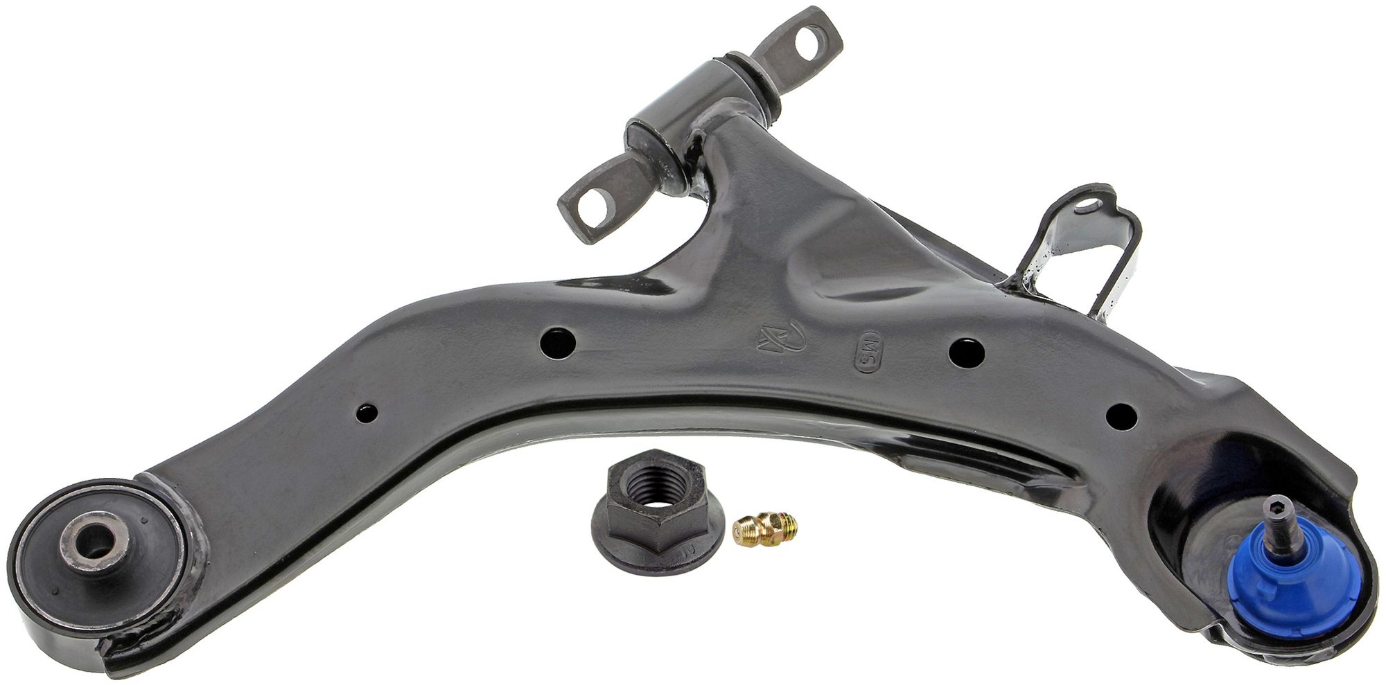 Front Right Lower Suspension Control Arm and Ball Joint Assembly | Mevotech Supreme CMS80101 Fits Hyundai Elantra 2001-2006 — image 6