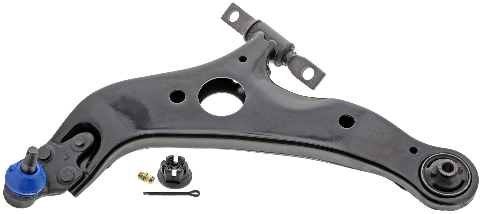 Front Left Lower Suspension Control Arm and Ball Joint Assembly | Mevotech Supreme CMS86169 Fits Toyota Sienna 2004-2010 — image 6