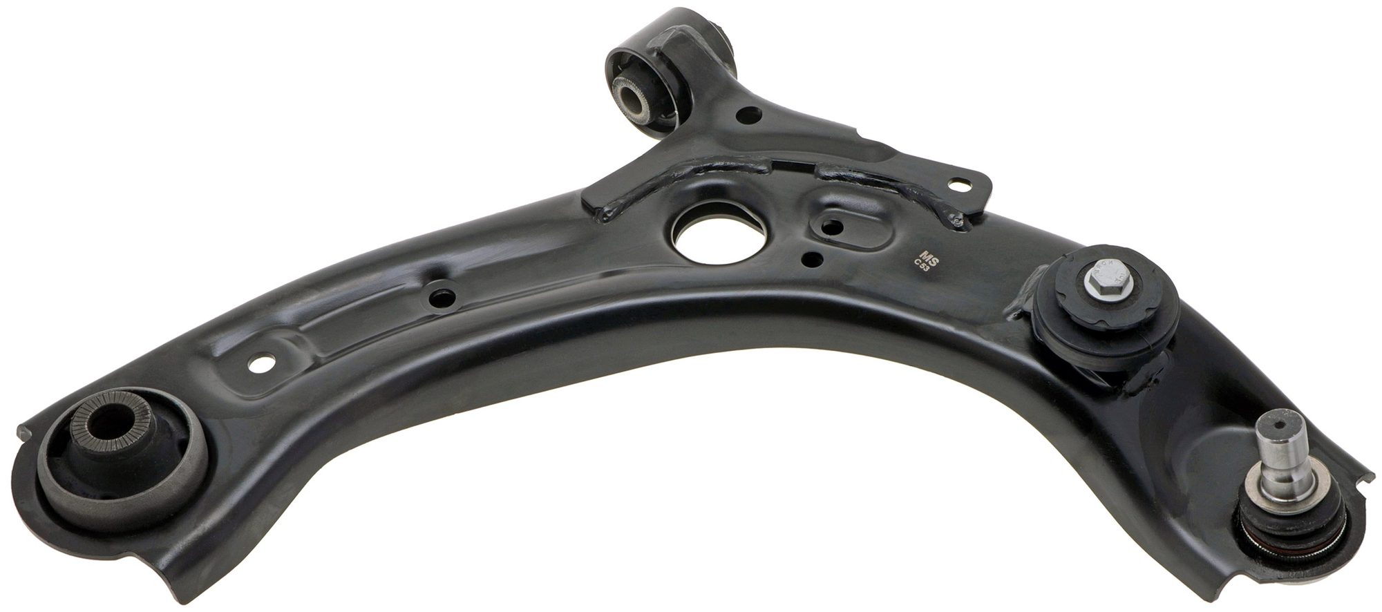 3 2019-2024 Front Right Lower Suspension Control Arm and Ball Joint Assembly | Mevotech Supreme CMS761235 Fits Mazda — image 6