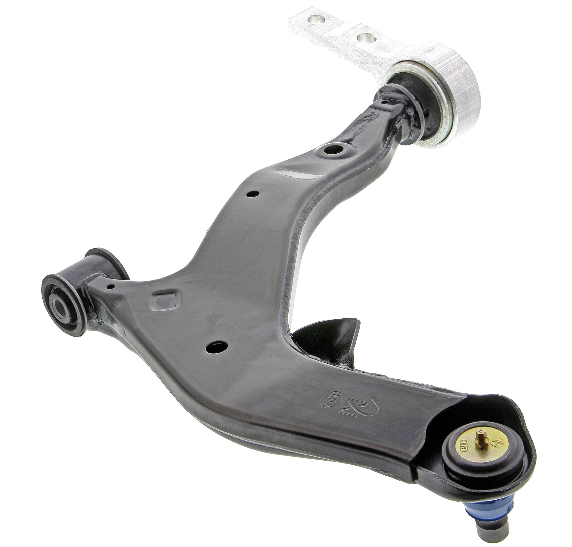 Front Right Lower Suspension Control Arm and Ball Joint Assembly | Mevotech Supreme CMS30153 Fits Nissan Murano 2003-2007 — image 2