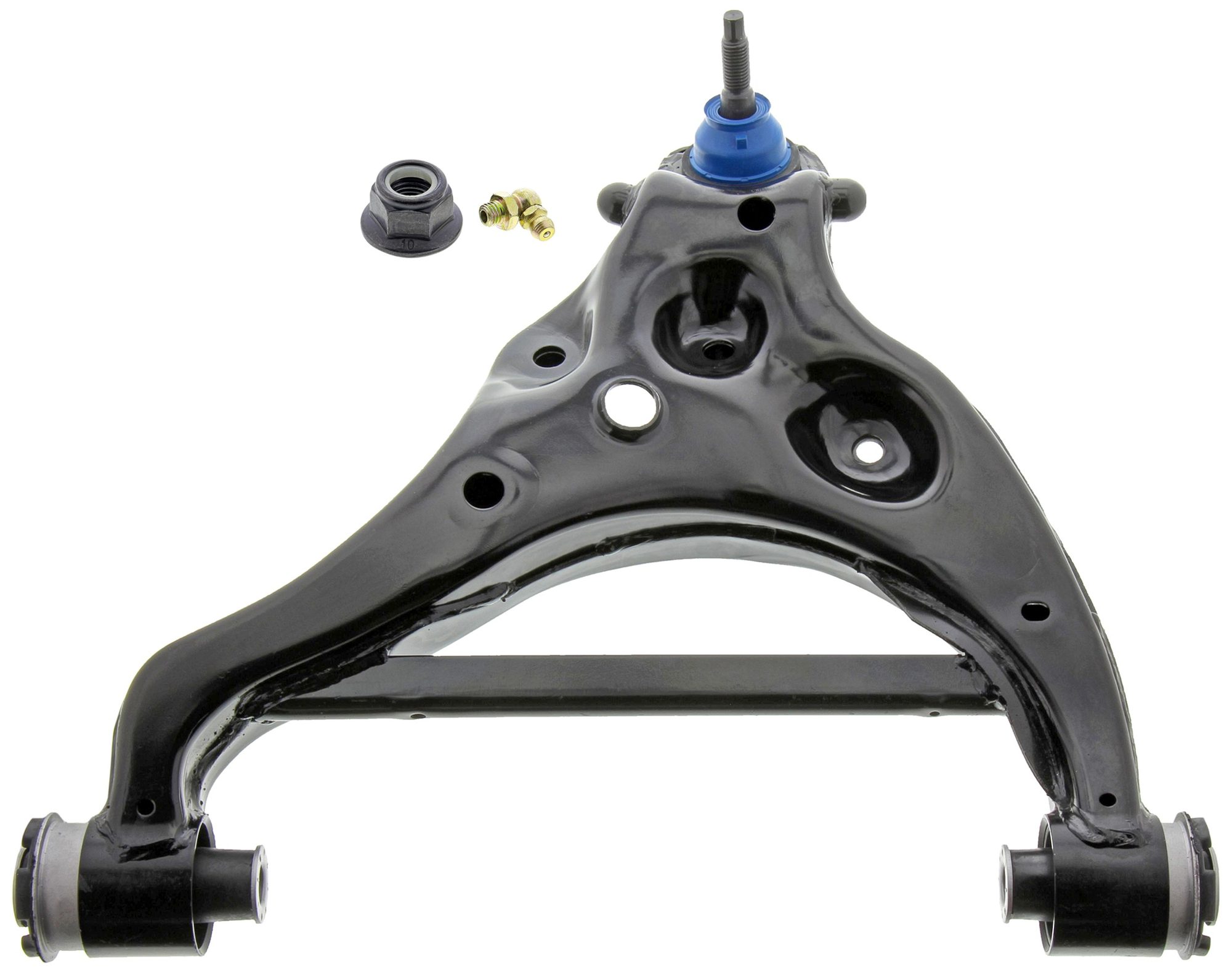 Front Left Lower Suspension Control Arm and Ball Joint Assembly | Mevotech Supreme CMS401114 Fits Ford Lincoln — image 4