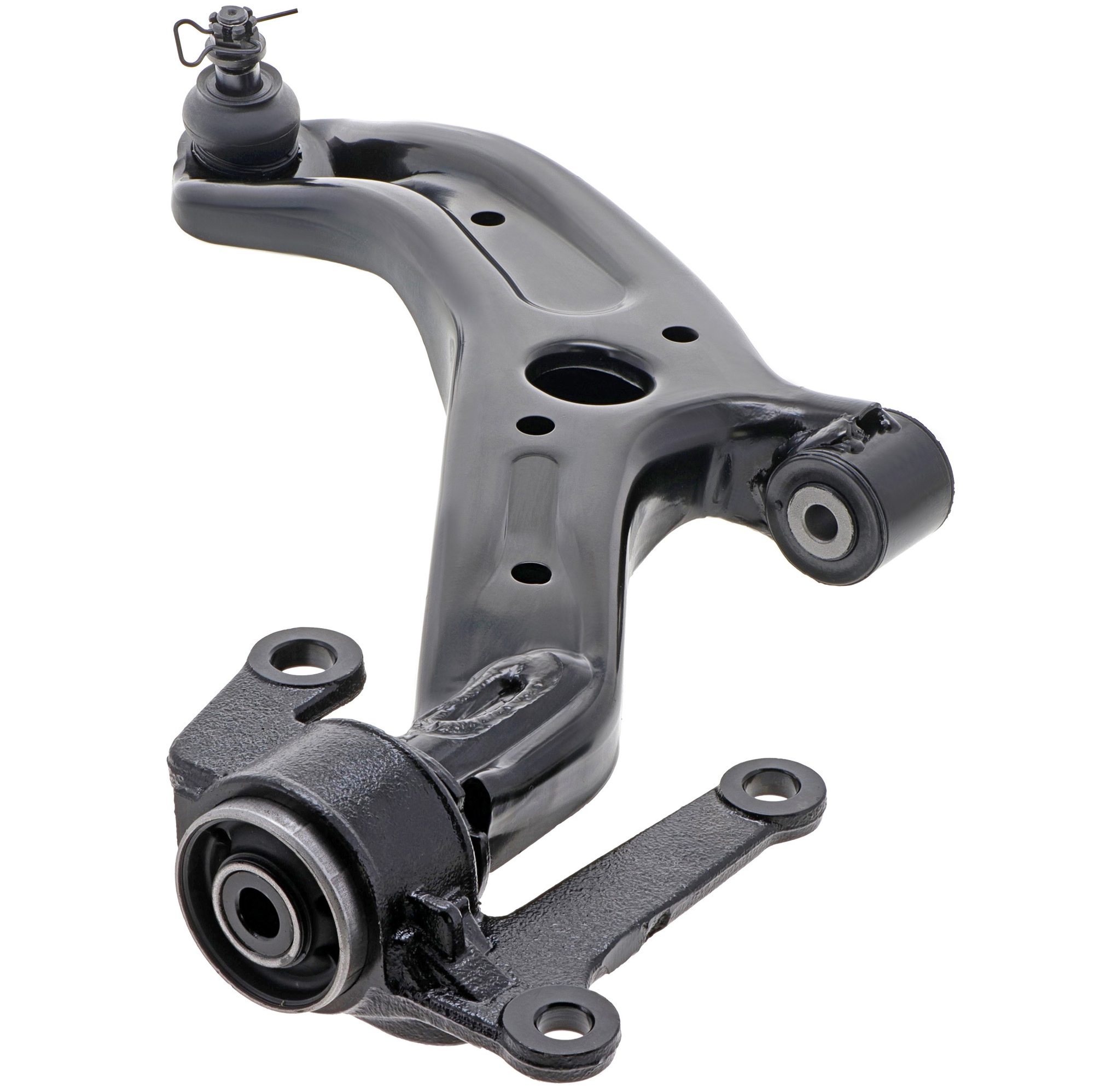Front Left Lower Suspension Control Arm and Ball Joint Assembly | Mevotech Supreme CMS60107 Fits Honda Fit 2007-2008 — image 3