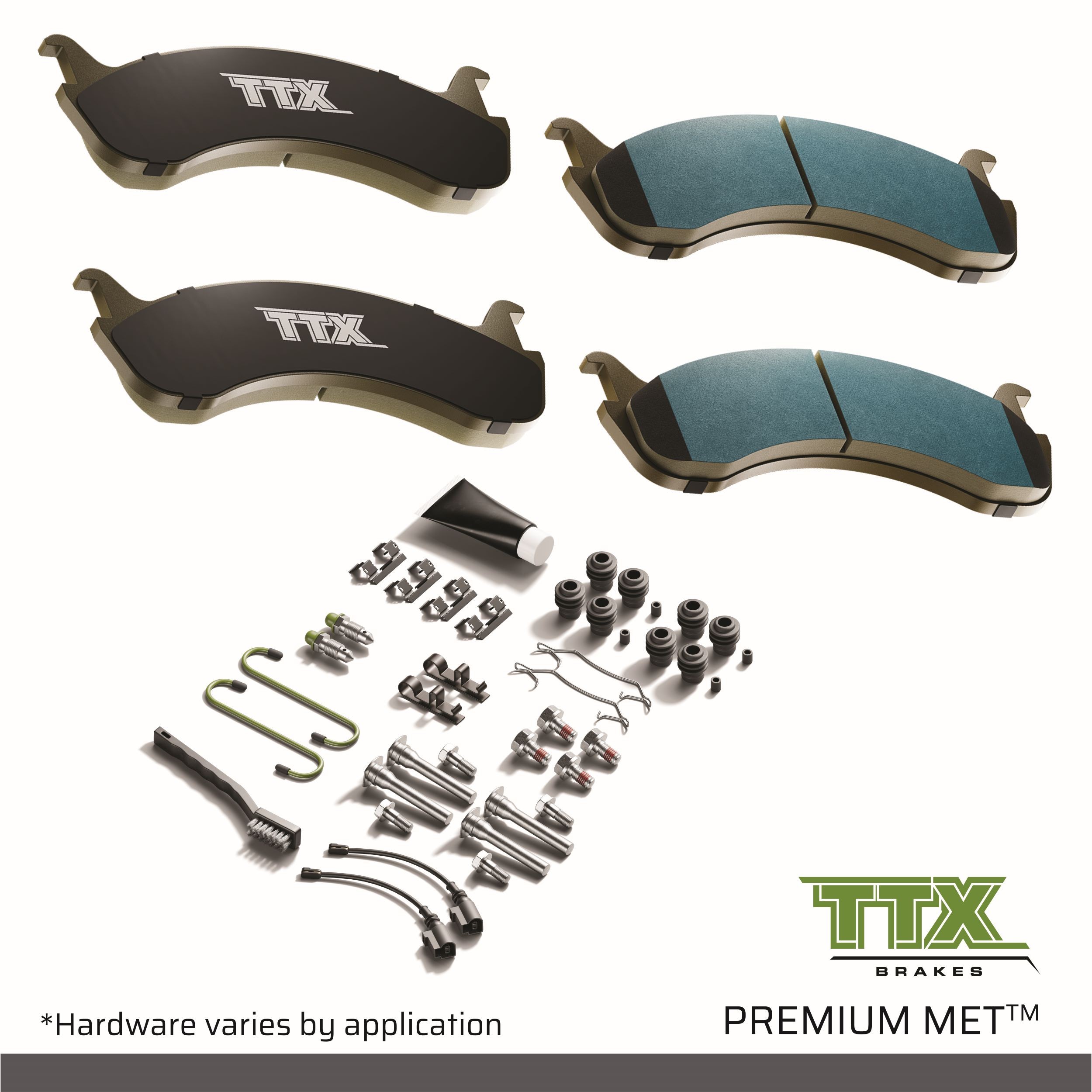 Rear Disc Brake Pad Set | Mevotech Supreme TXBPM2186 Fits Jeep Wrangler 2018-2021 - 2