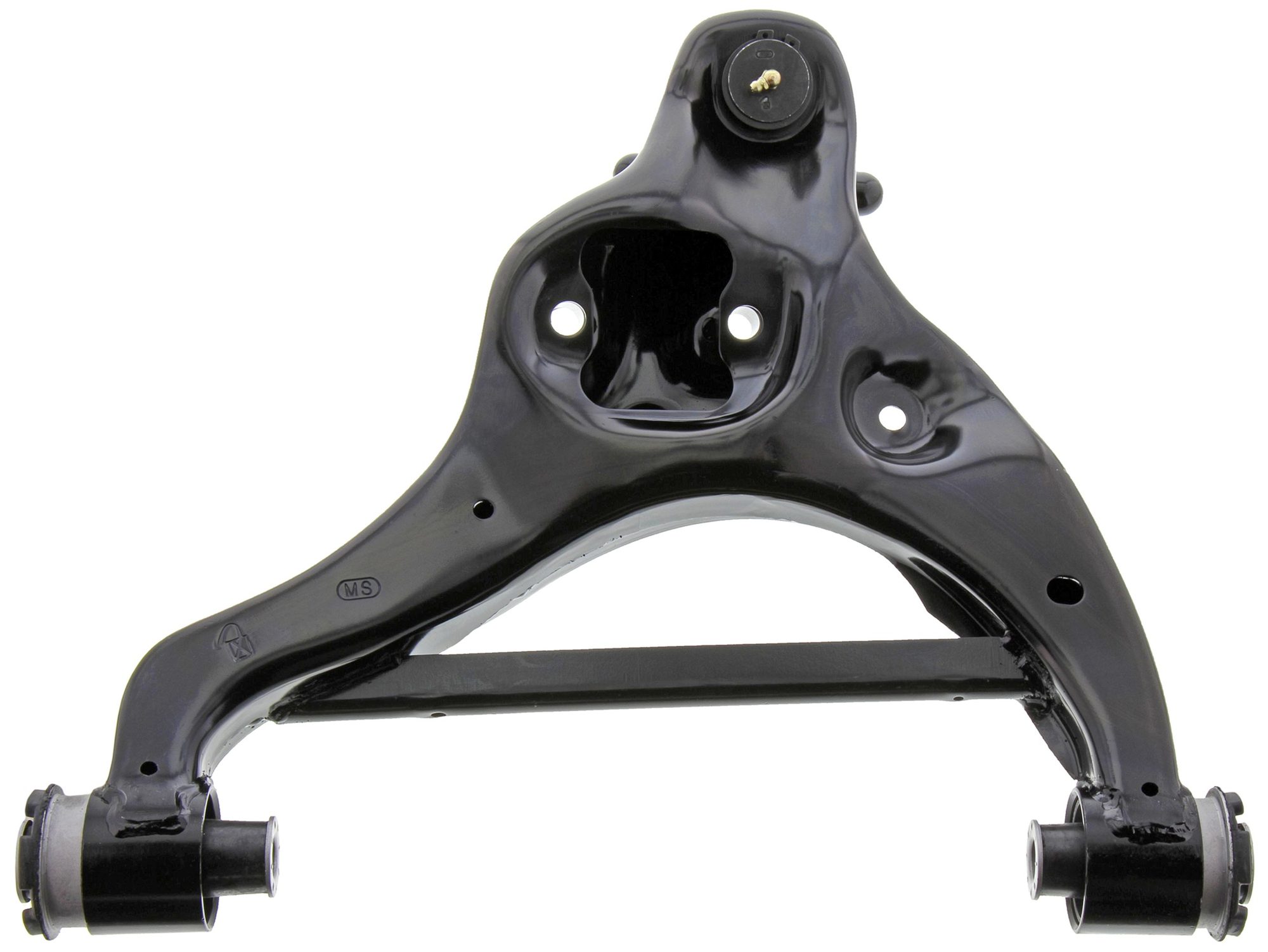 Front Right Lower Suspension Control Arm and Ball Joint Assembly | Mevotech Supreme CMS401115 Fits Ford Lincoln — image 2