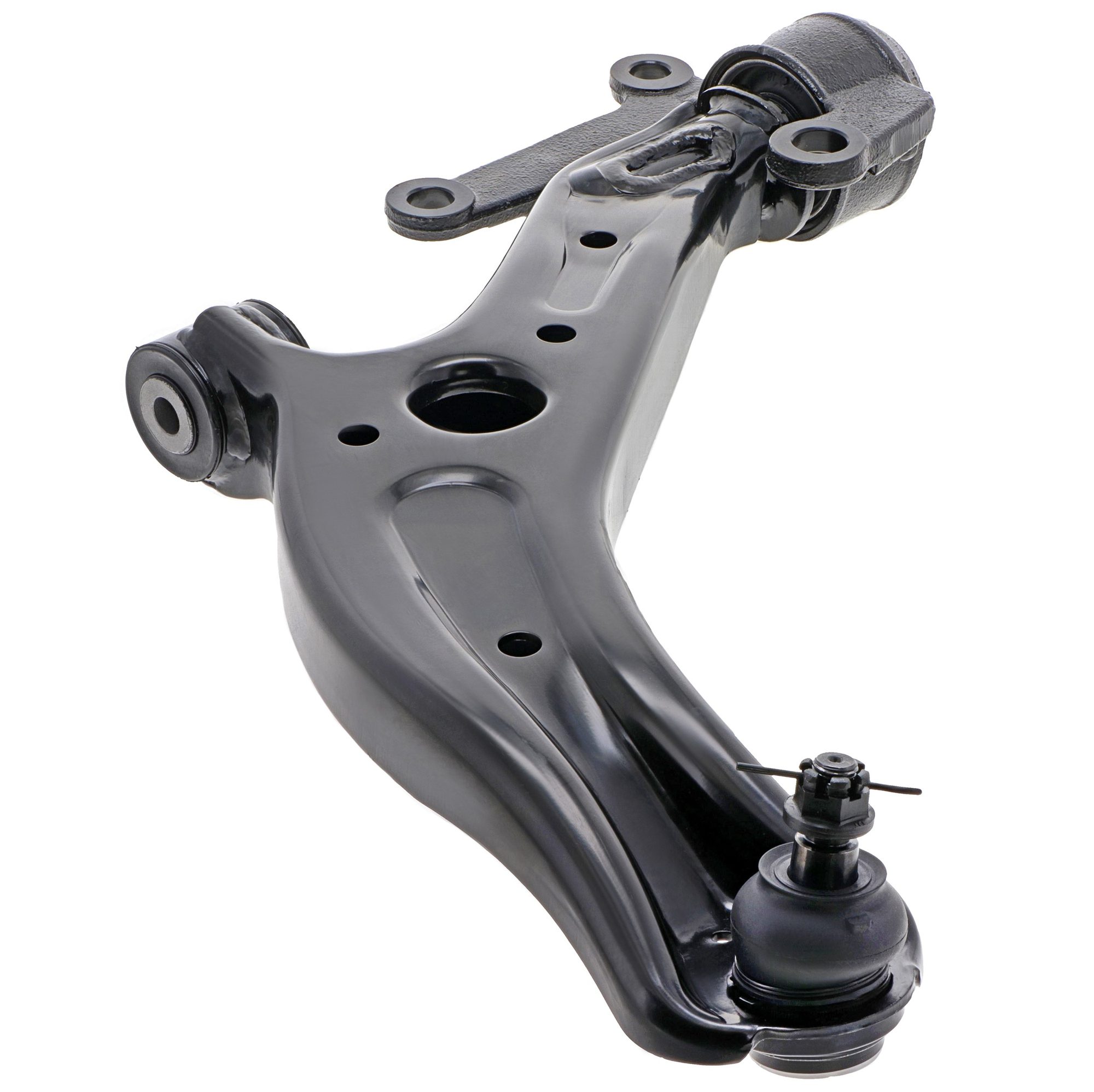 Front Left Lower Suspension Control Arm and Ball Joint Assembly | Mevotech Supreme CMS60107 Fits Honda Fit 2007-2008