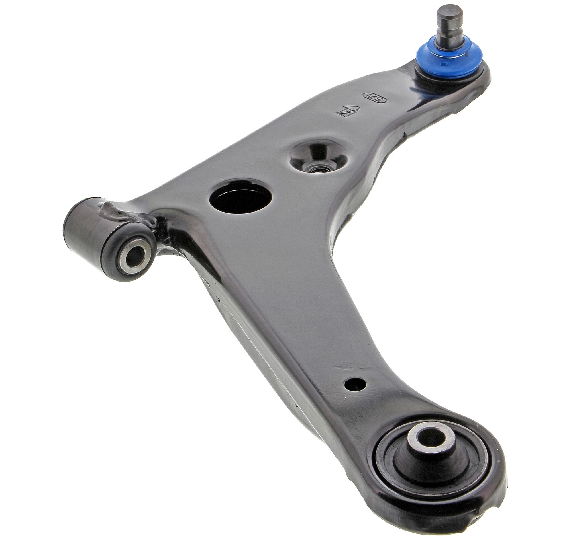 Front Right Lower Suspension Control Arm and Ball Joint Assembly | Mevotech Supreme CMS80122 Fits Mitsubishi Lancer 2002-2007 — image 3