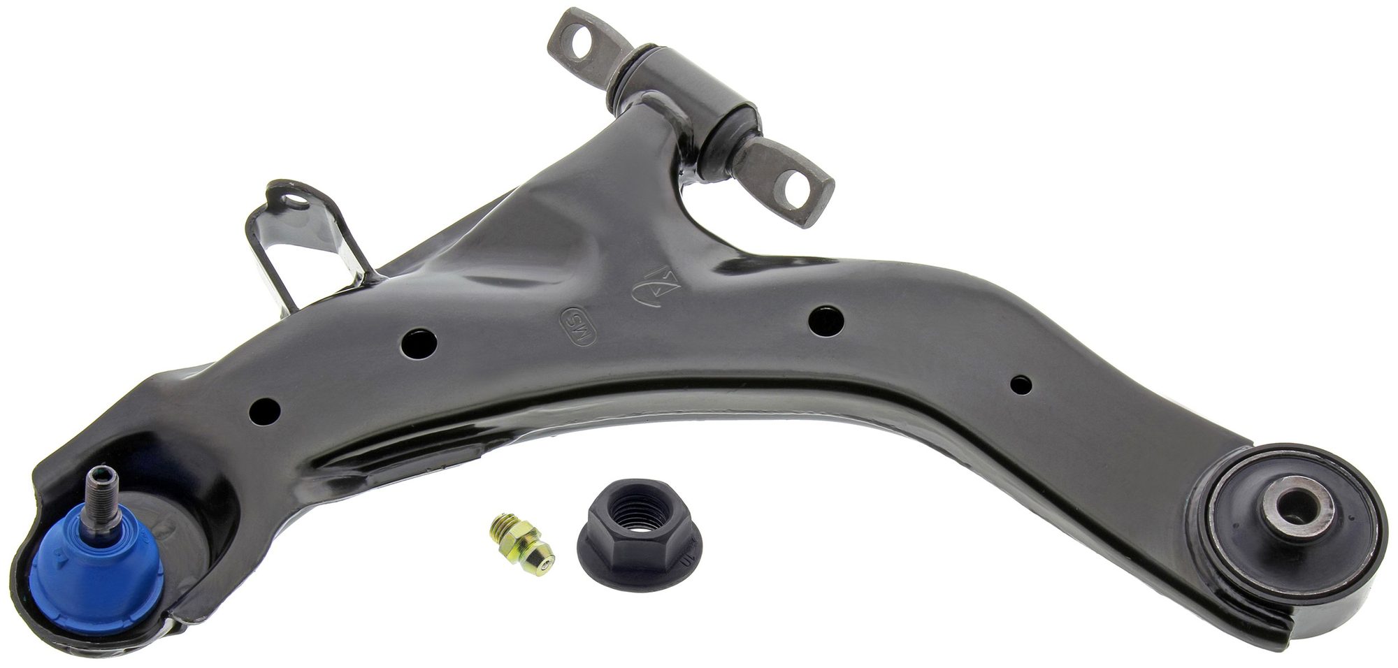 Front Left Lower Suspension Control Arm and Ball Joint Assembly | Mevotech Supreme CMS90140 Fits Kia — image 7