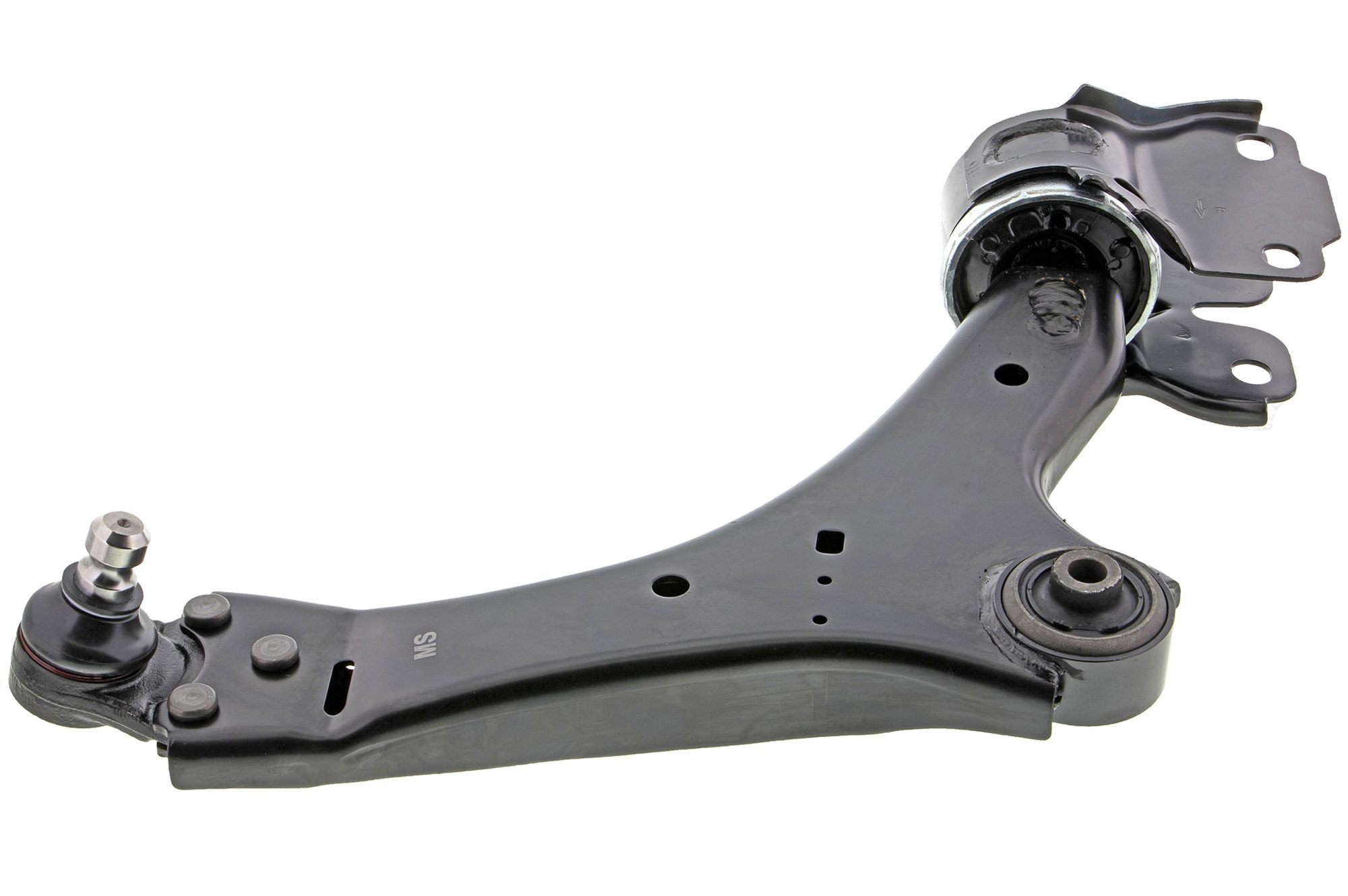 Front Right Lower Suspension Control Arm and Ball Joint Assembly | Mevotech Supreme CMS70159 Fits Volvo — image 4