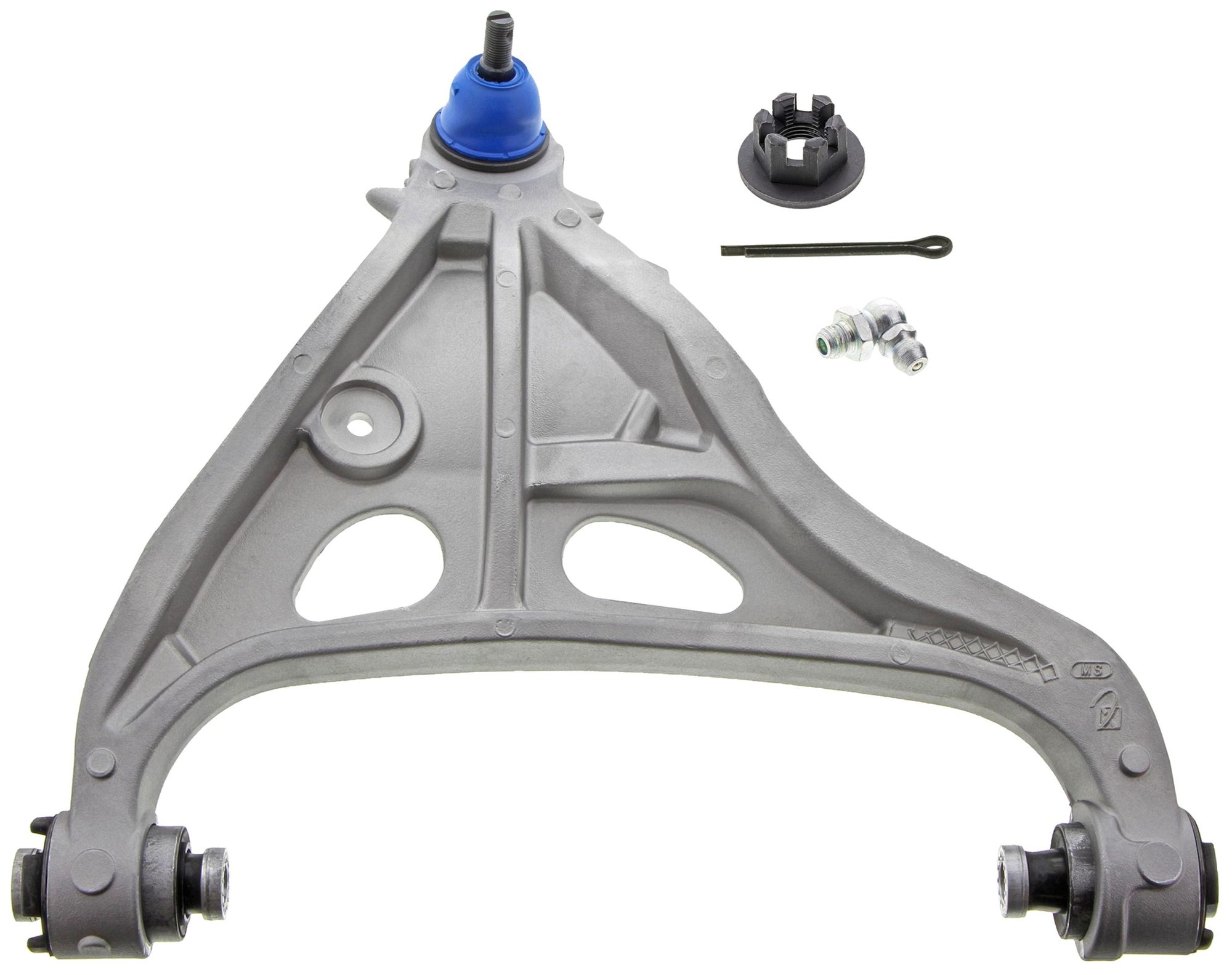 Front Right Lower Suspension Control Arm and Ball Joint Assembly | Mevotech Supreme CMK80401 Fits Ford Lincoln — image 7