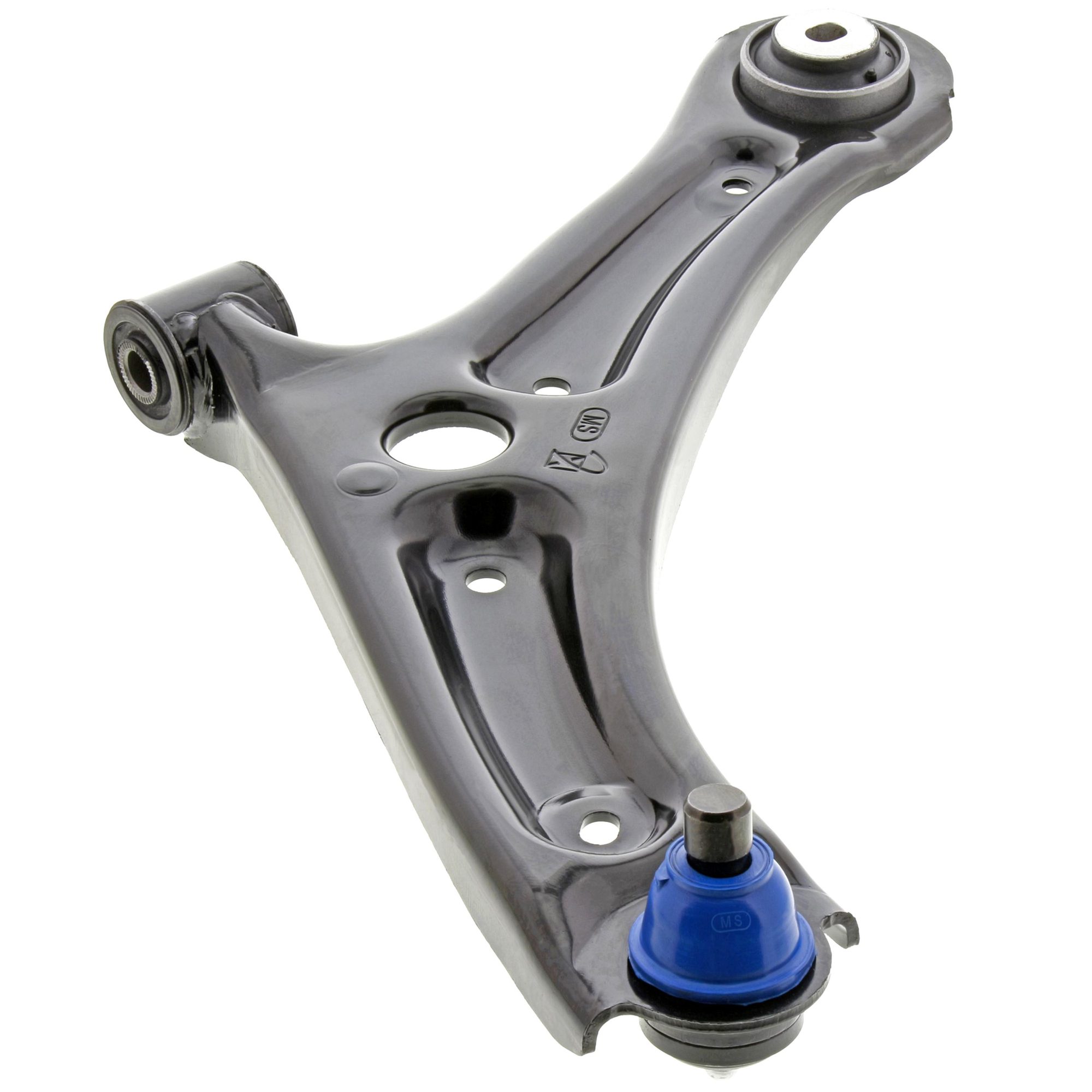 Front Left Lower Suspension Control Arm and Ball Joint Assembly | Mevotech Supreme CMS401274 Fits Ford EcoSport 2018-2022
