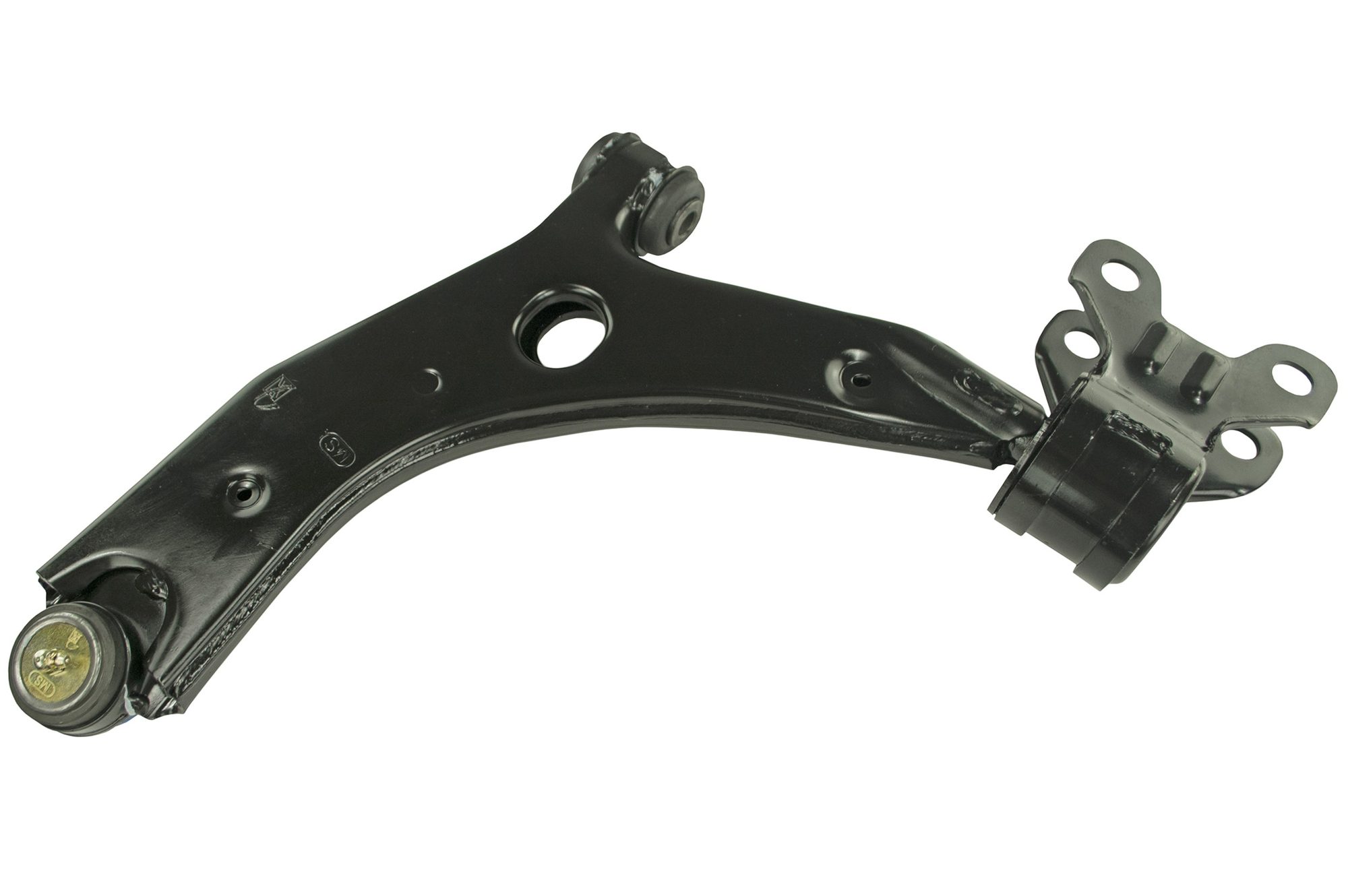 Front Right Lower Suspension Control Arm and Ball Joint Assembly | Mevotech Supreme CMS76152 Fits Mazda — image 2