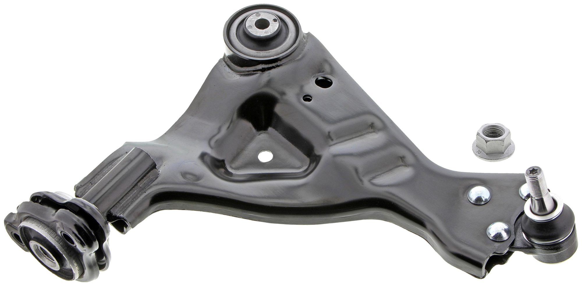 Front Left Lower Suspension Control Arm and Ball Joint Assembly | Mevotech Supreme CMS101525 Fits Mercedes-Benz Metris 2016-2023 — image 7