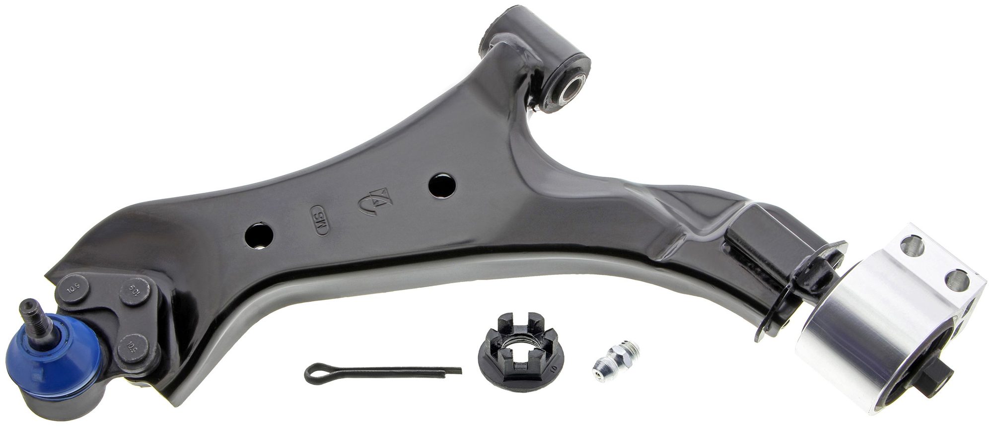 Front Left Lower Suspension Control Arm and Ball Joint Assembly | Mevotech Supreme CMS50198 Fits Chevrolet Saturn Suzuki — image 3
