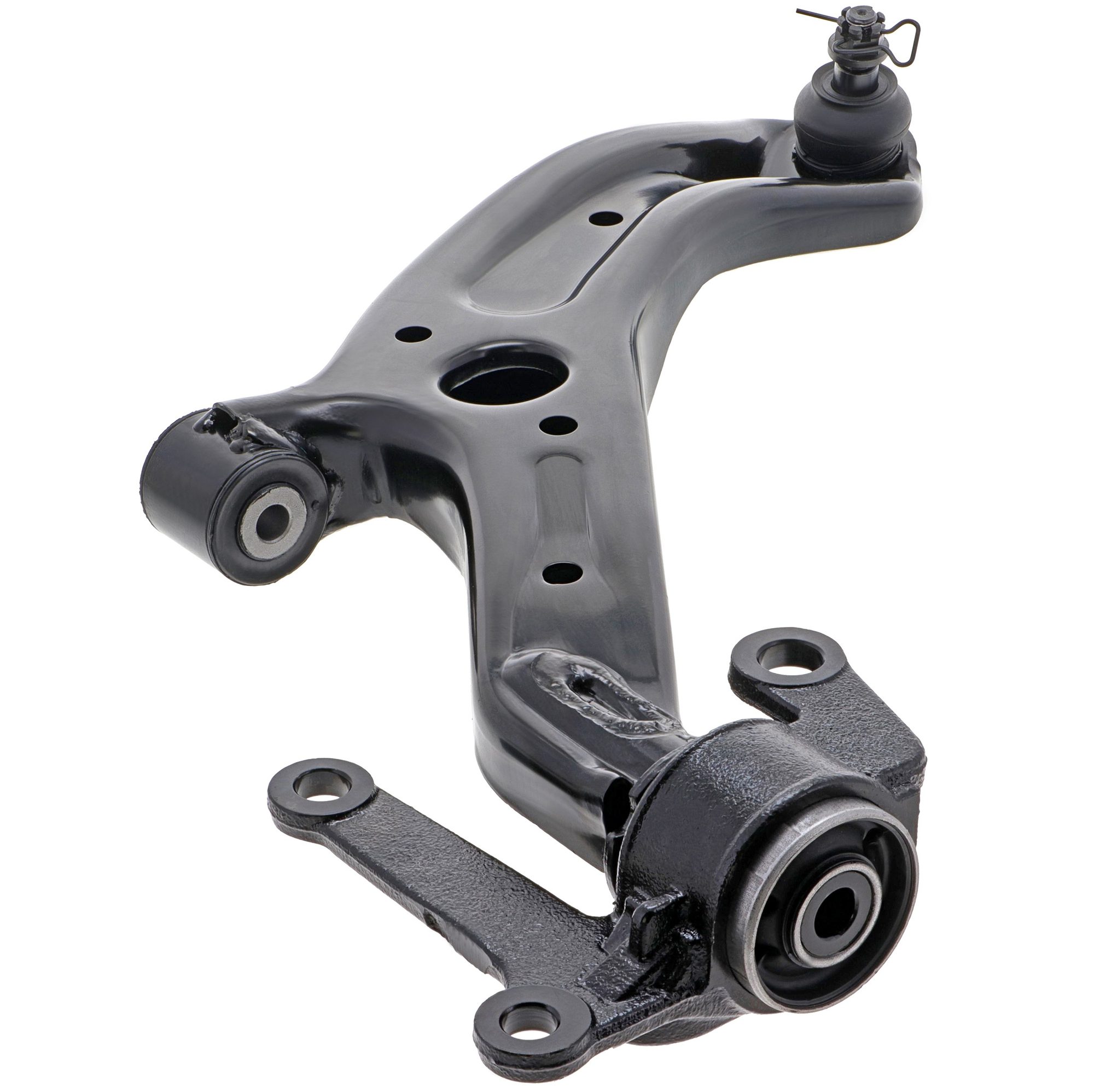 Front Right Lower Suspension Control Arm and Ball Joint Assembly | Mevotech Supreme CMS60108 Fits Honda Fit 2007-2008 — image 3