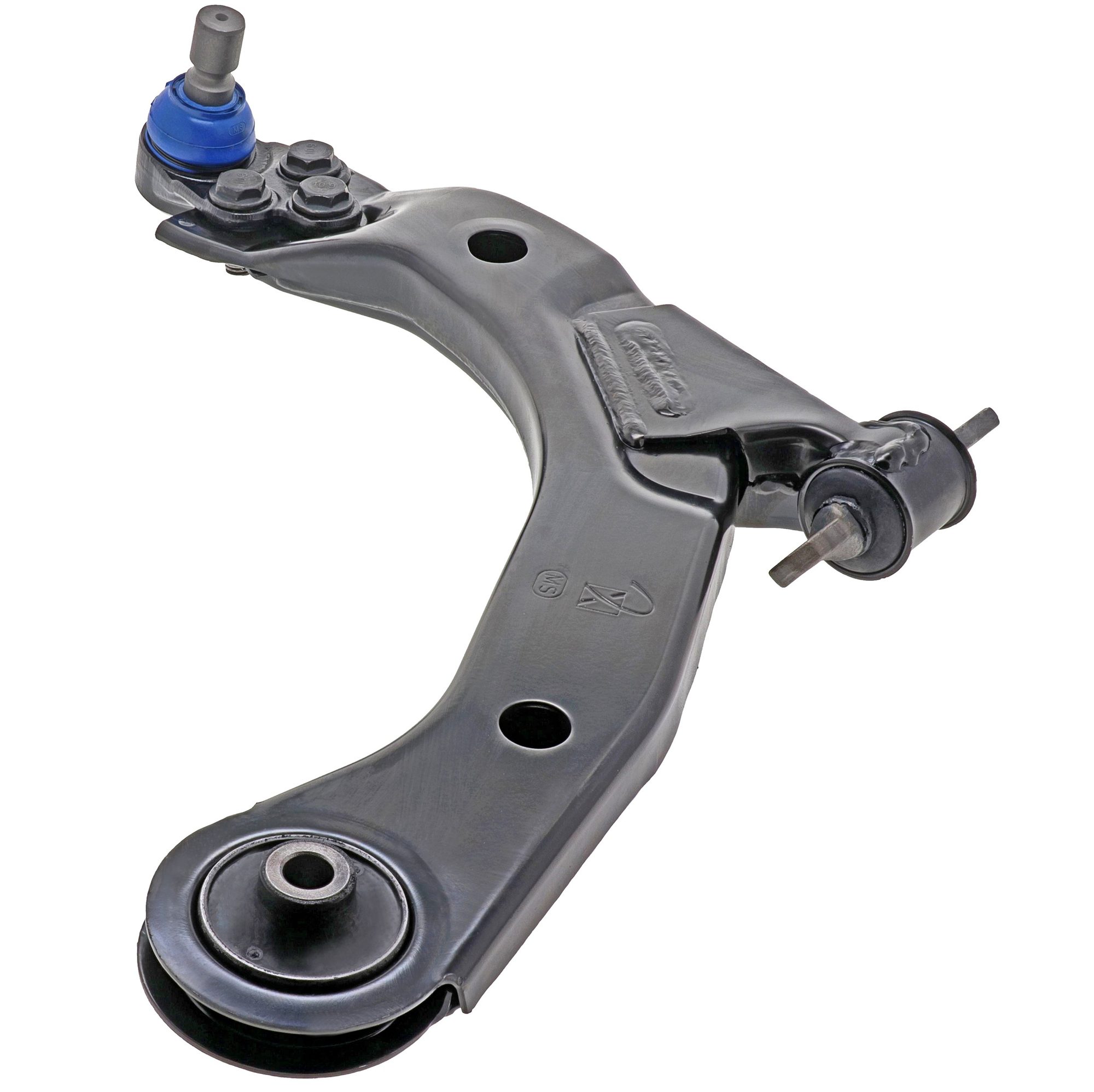 Front Left Lower Suspension Control Arm and Ball Joint Assembly | Mevotech Supreme CMS50117 Fits Chevrolet Pontiac Saturn — image 3