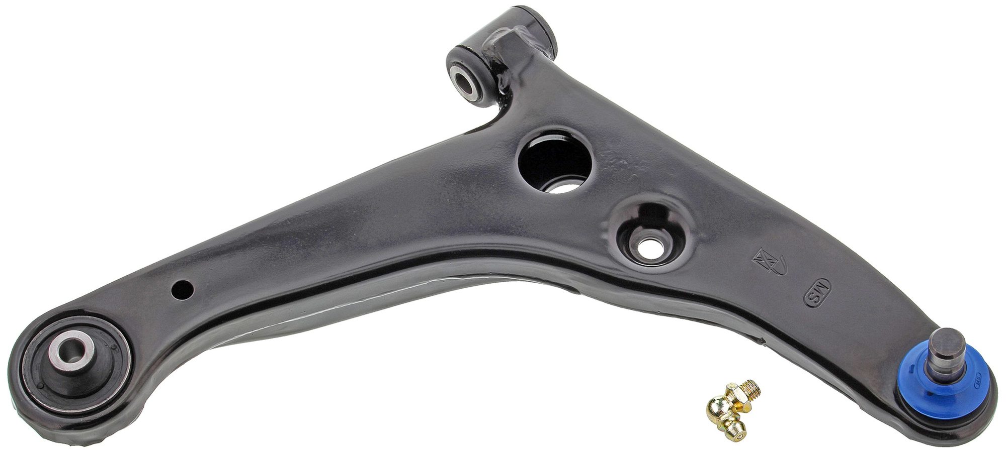 Front Right Lower Suspension Control Arm and Ball Joint Assembly | Mevotech Supreme CMS80122 Fits Mitsubishi Lancer 2002-2007 — image 4