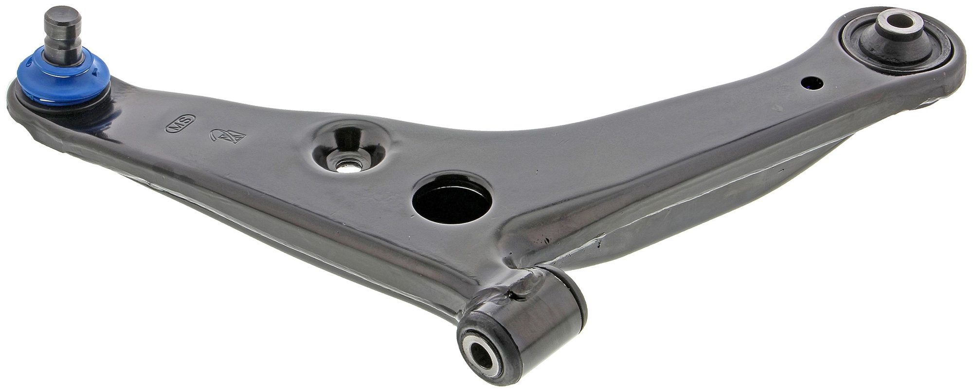 Front Right Lower Suspension Control Arm and Ball Joint Assembly | Mevotech Supreme CMS80122 Fits Mitsubishi Lancer 2002-2007 — image 7
