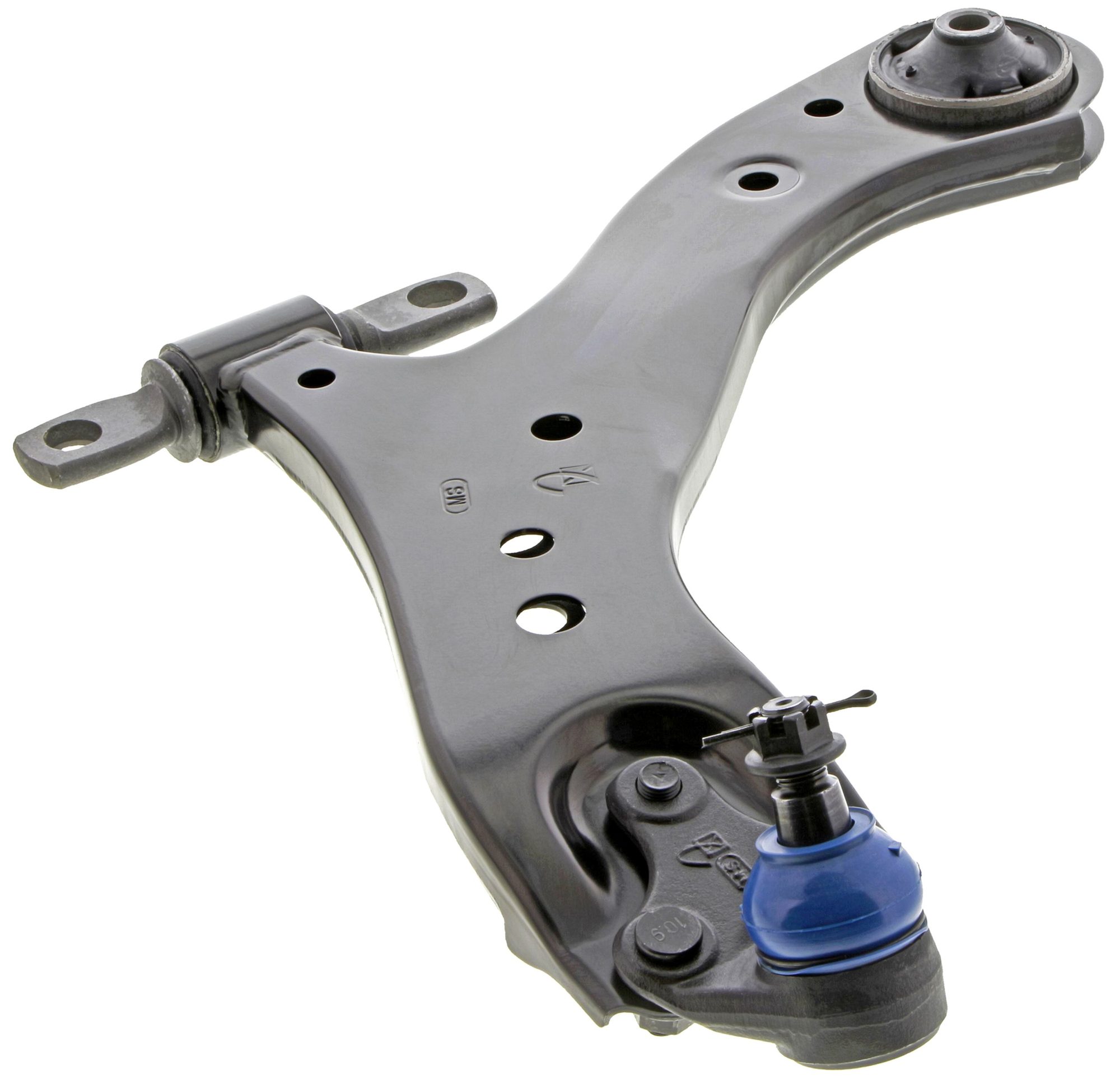 Front Left Lower Suspension Control Arm and Ball Joint Assembly | Mevotech Supreme CMS861301 Fits Toyota Lexus